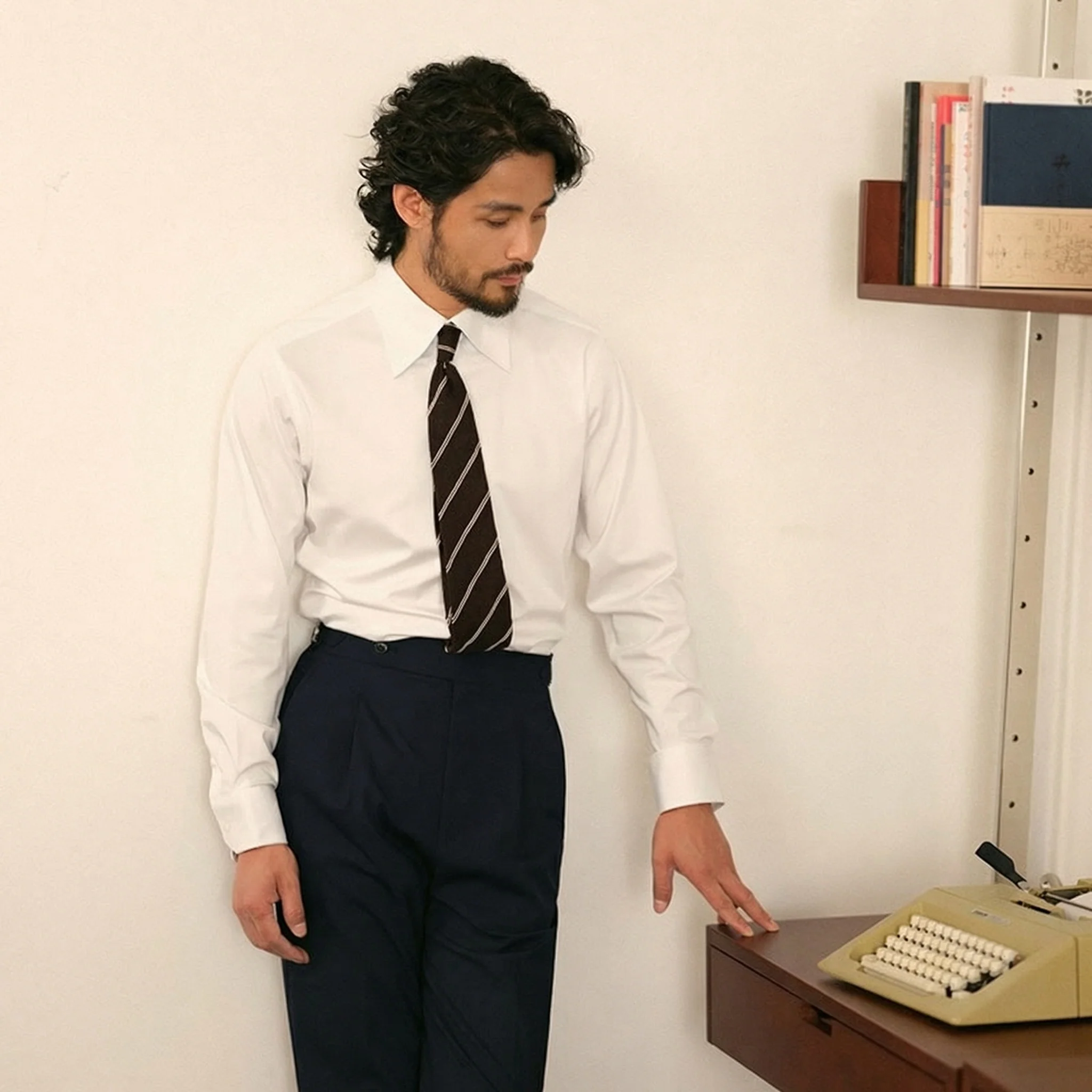 Classic White Dress Shirt - Image 10