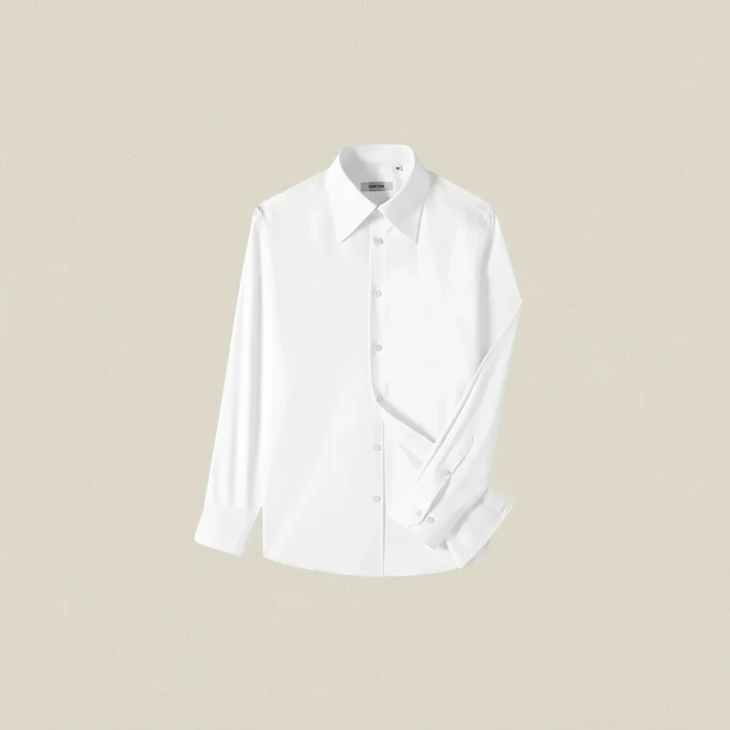 Classic White Dress Shirt - Image 4