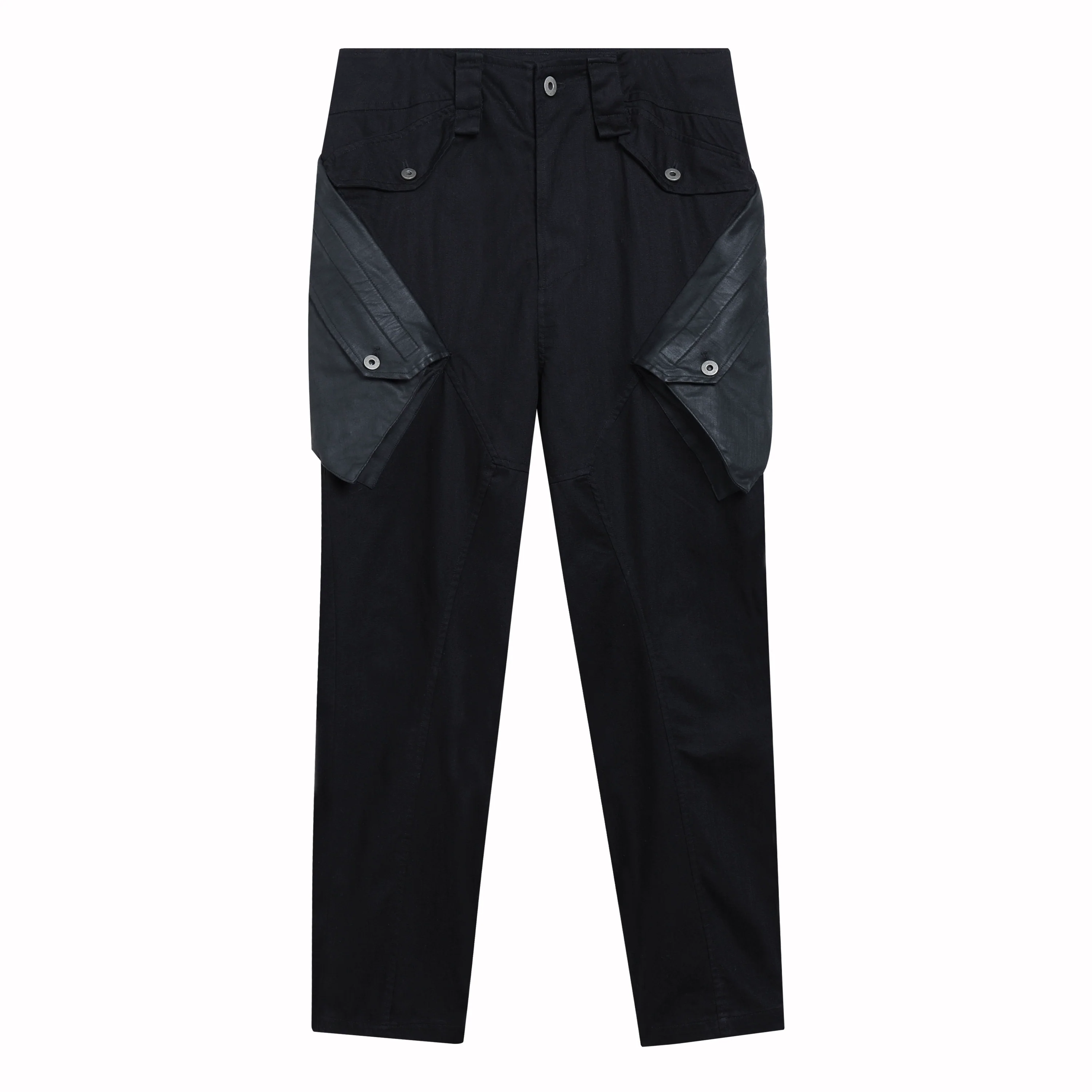 Coated 3D Pocket Cargo Pants - Image 2