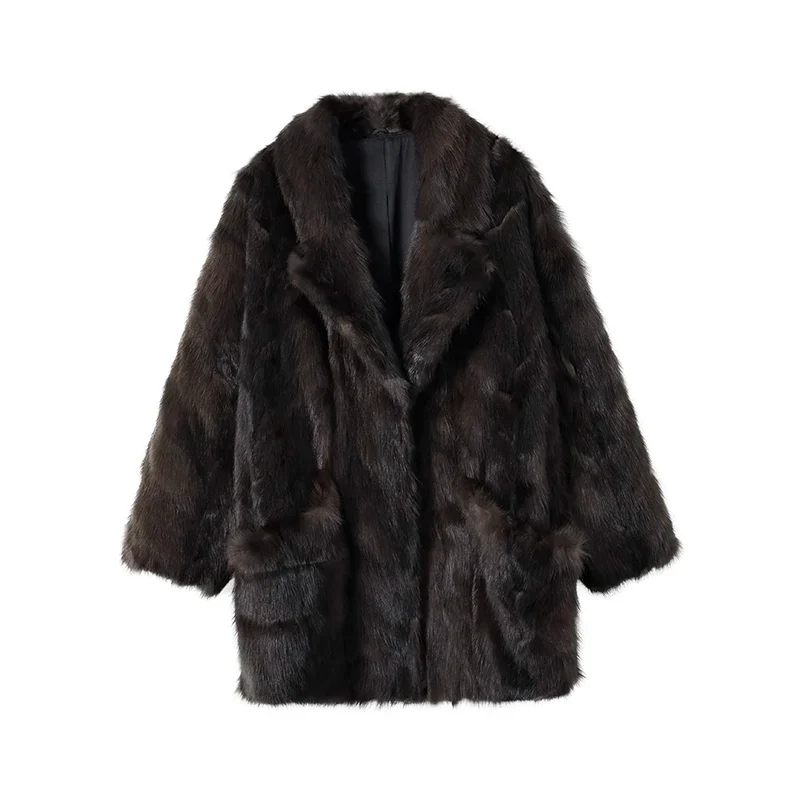 Cocoon Sable Coat
