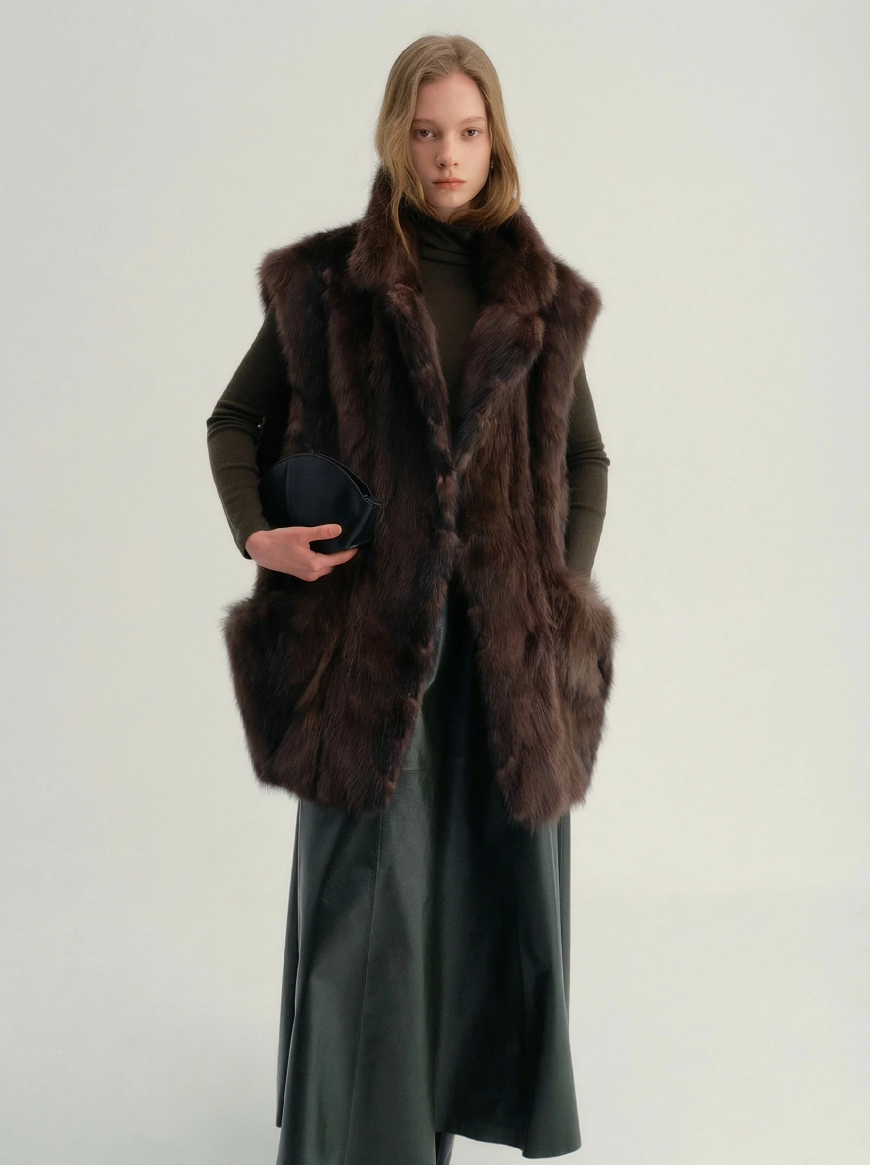 Cocoon Sable Coat - Image 7