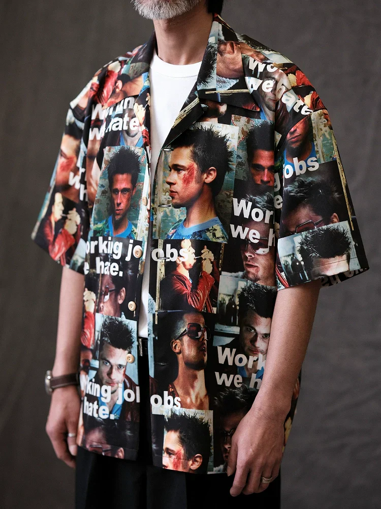 Collage Camp-Collar Shirt - Image 2