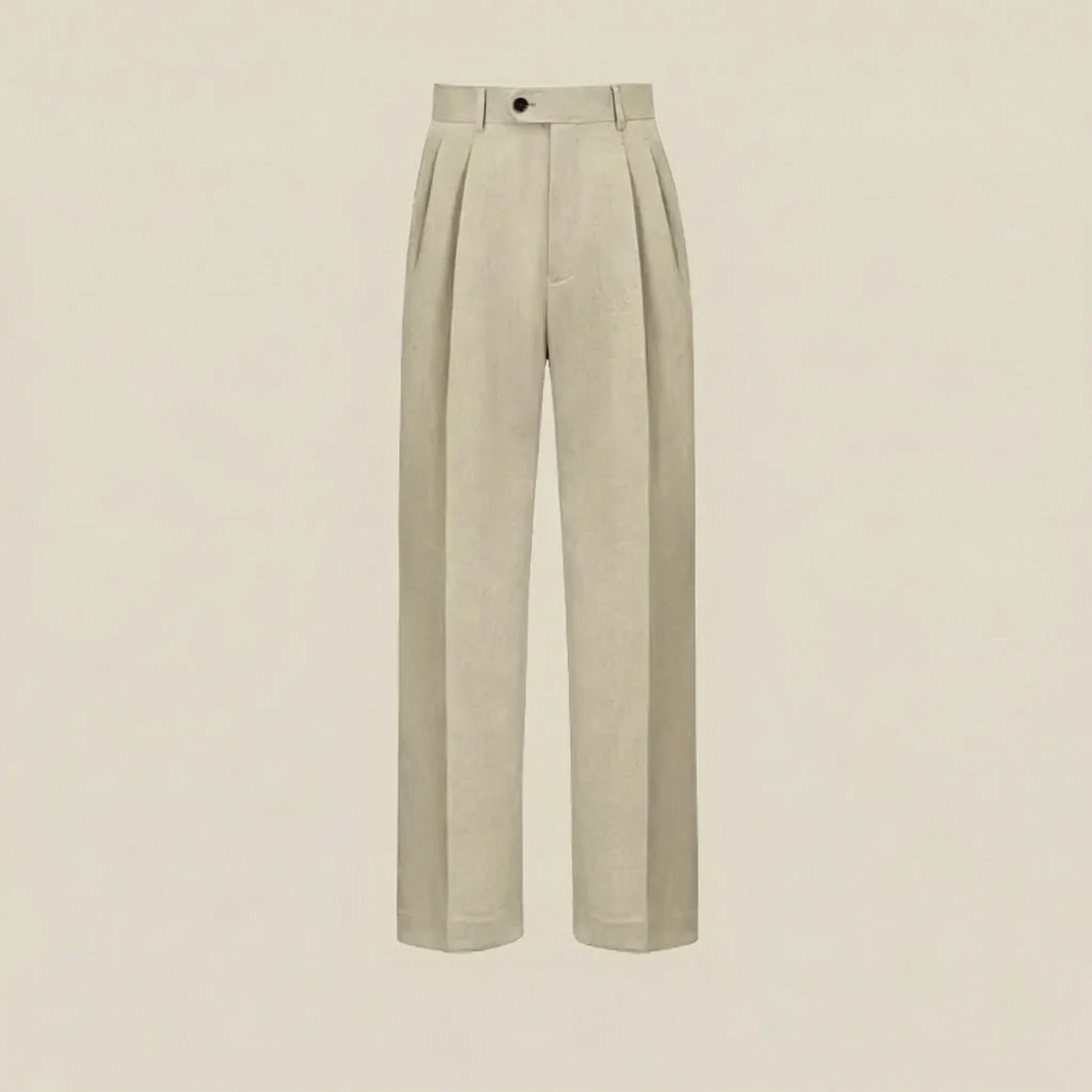 Collarless Long-Sleeve Shirt - Image 11