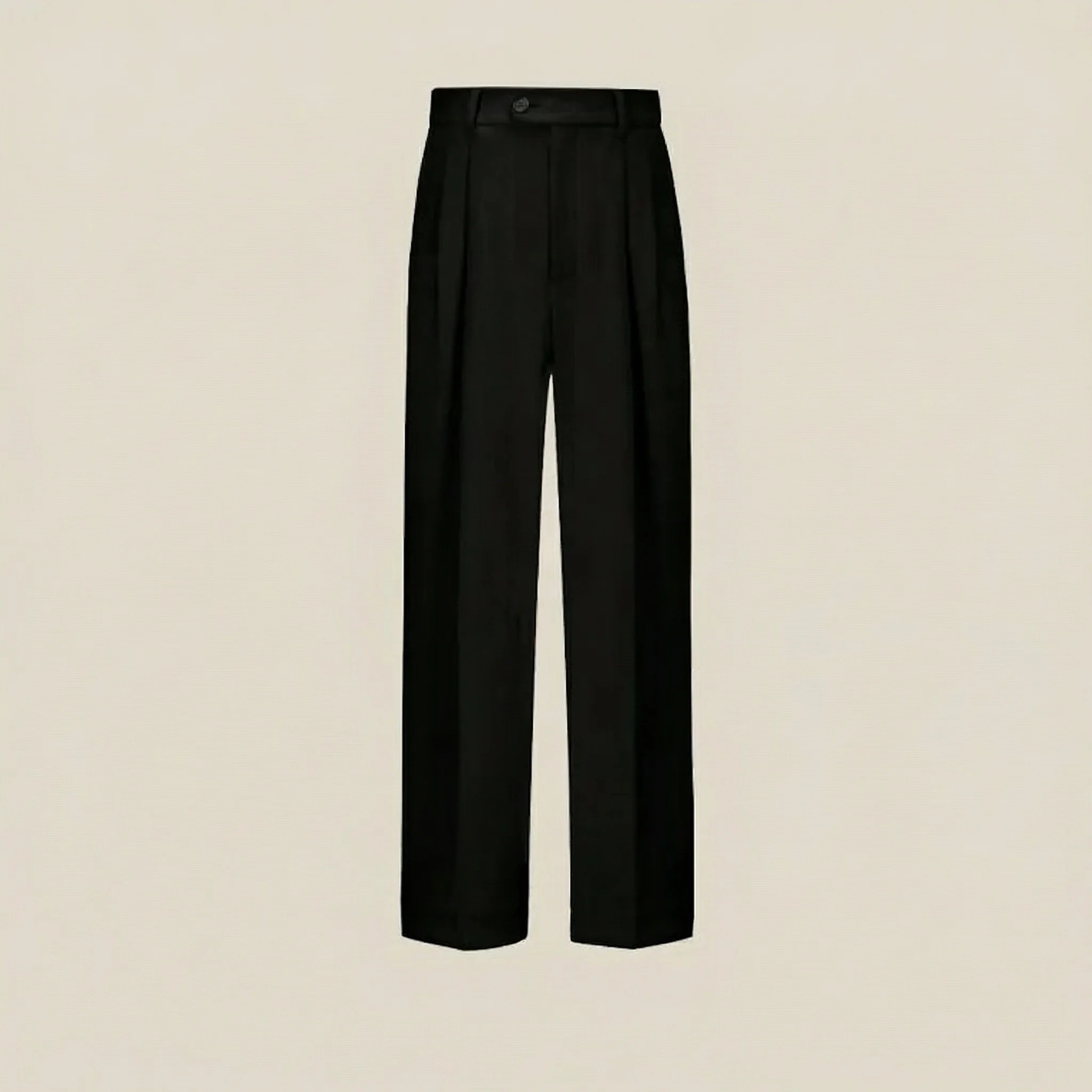 Collarless Long-Sleeve Shirt - Image 12