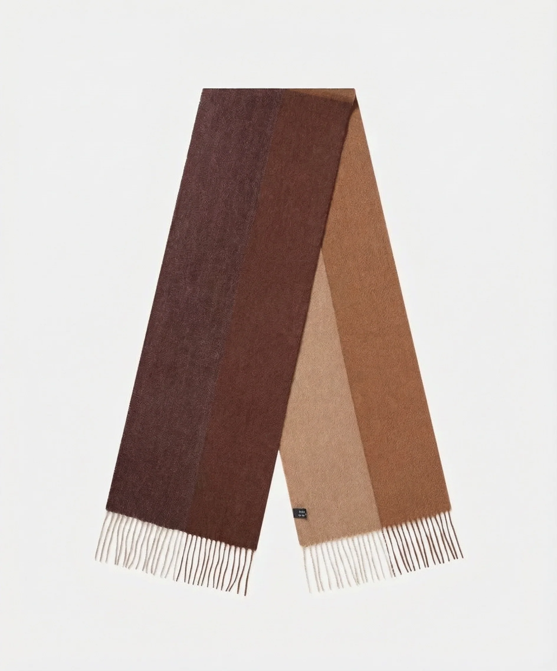 Colorblock Fringe Scarf - Image 5