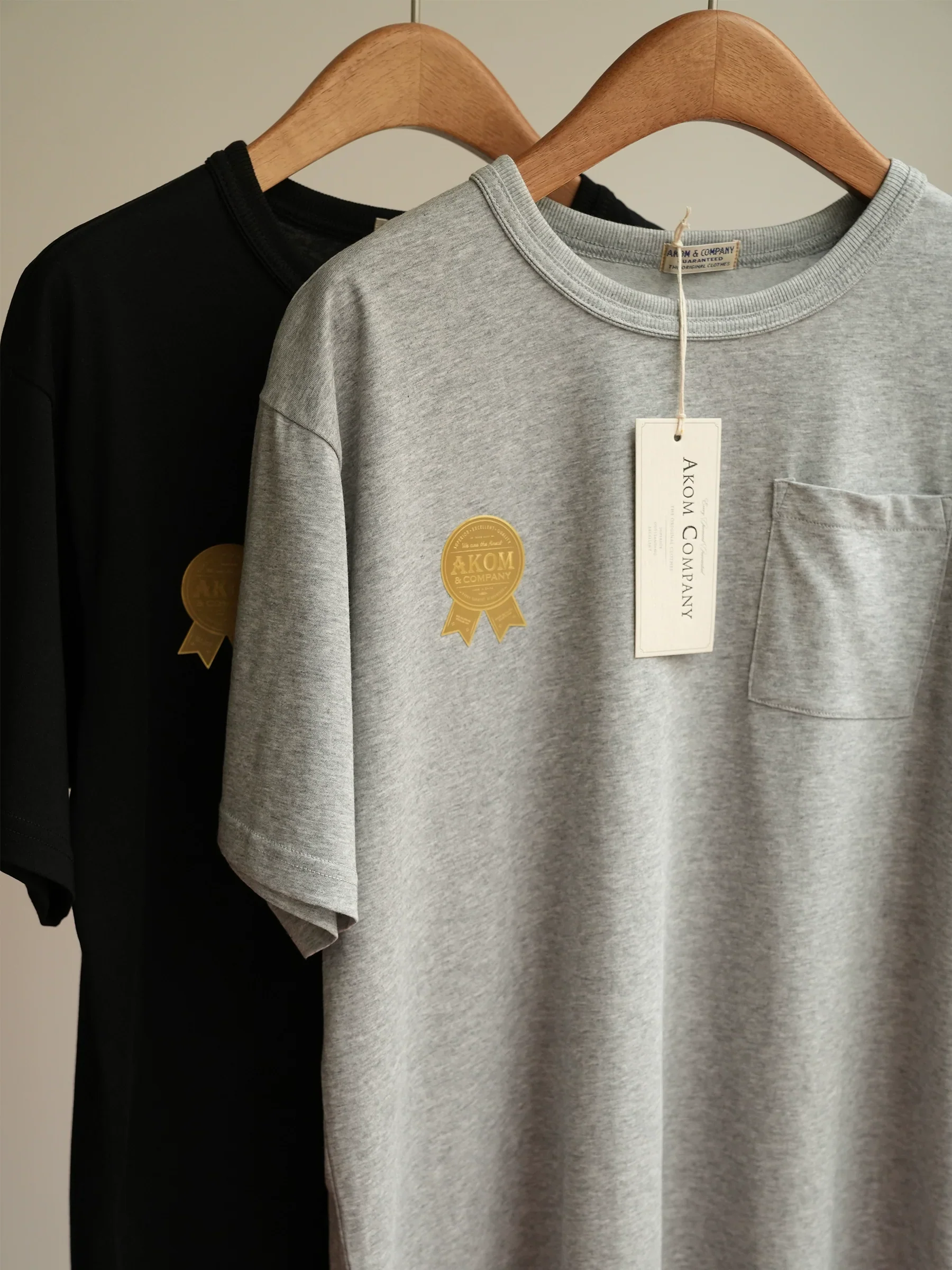 Combed Cotton Loose-Fit Crew Neck Tee - Image 4