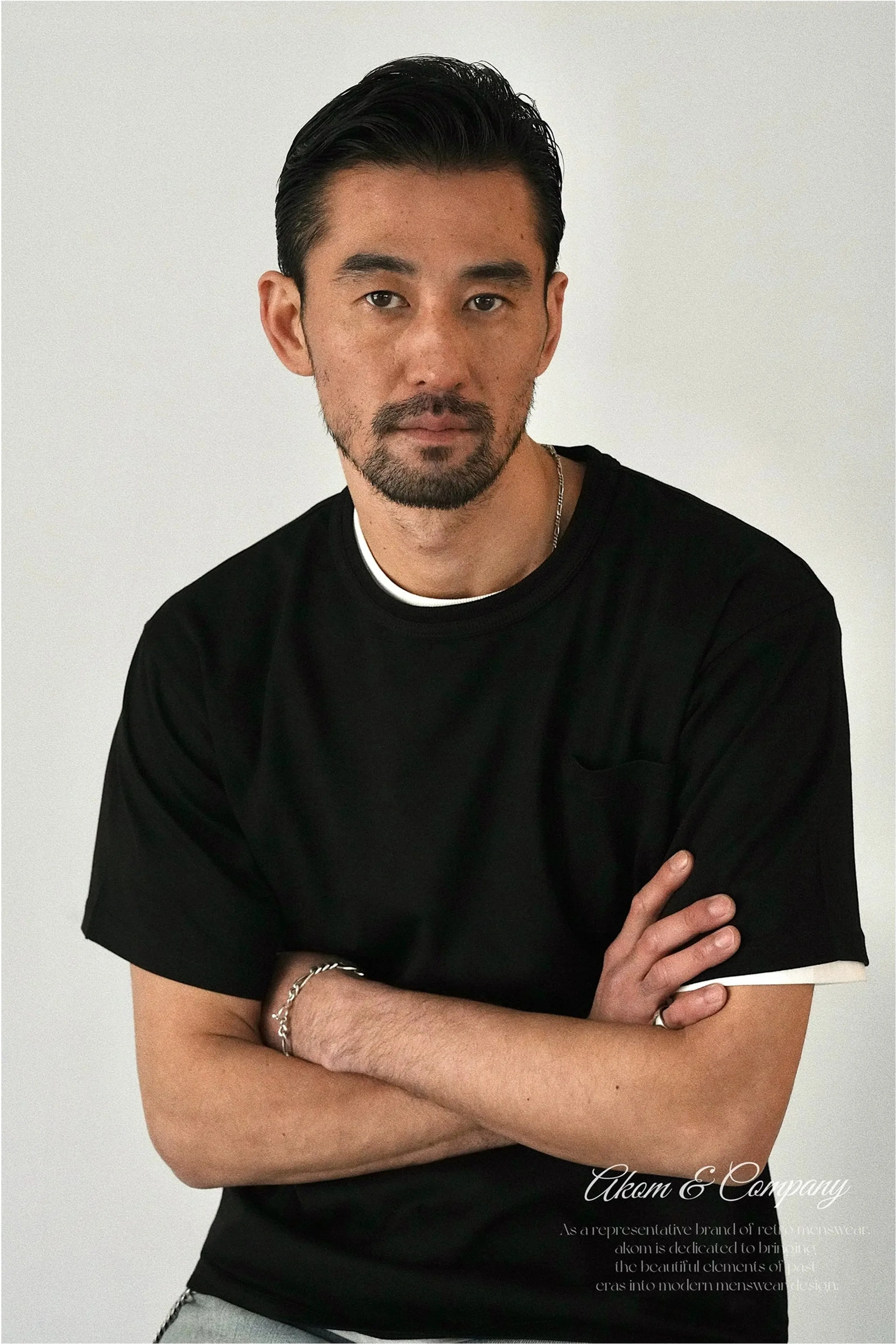 Combed Cotton Loose-Fit Crew Neck Tee - Image 7