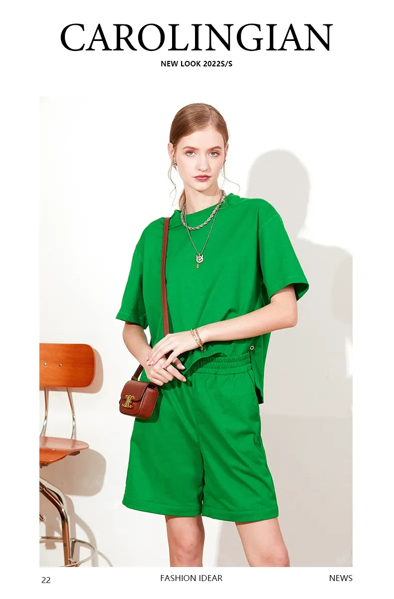 Combed Cotton Lounge Set - Image 2