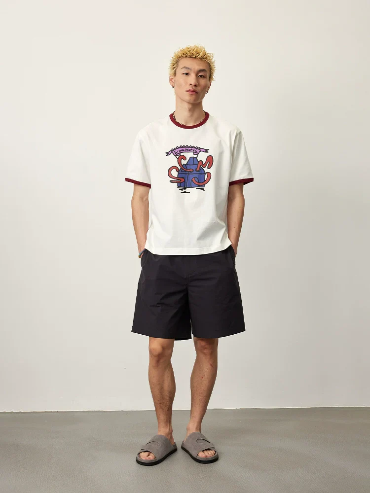 Combed Cotton Poplin Bermuda Shorts - Image 5
