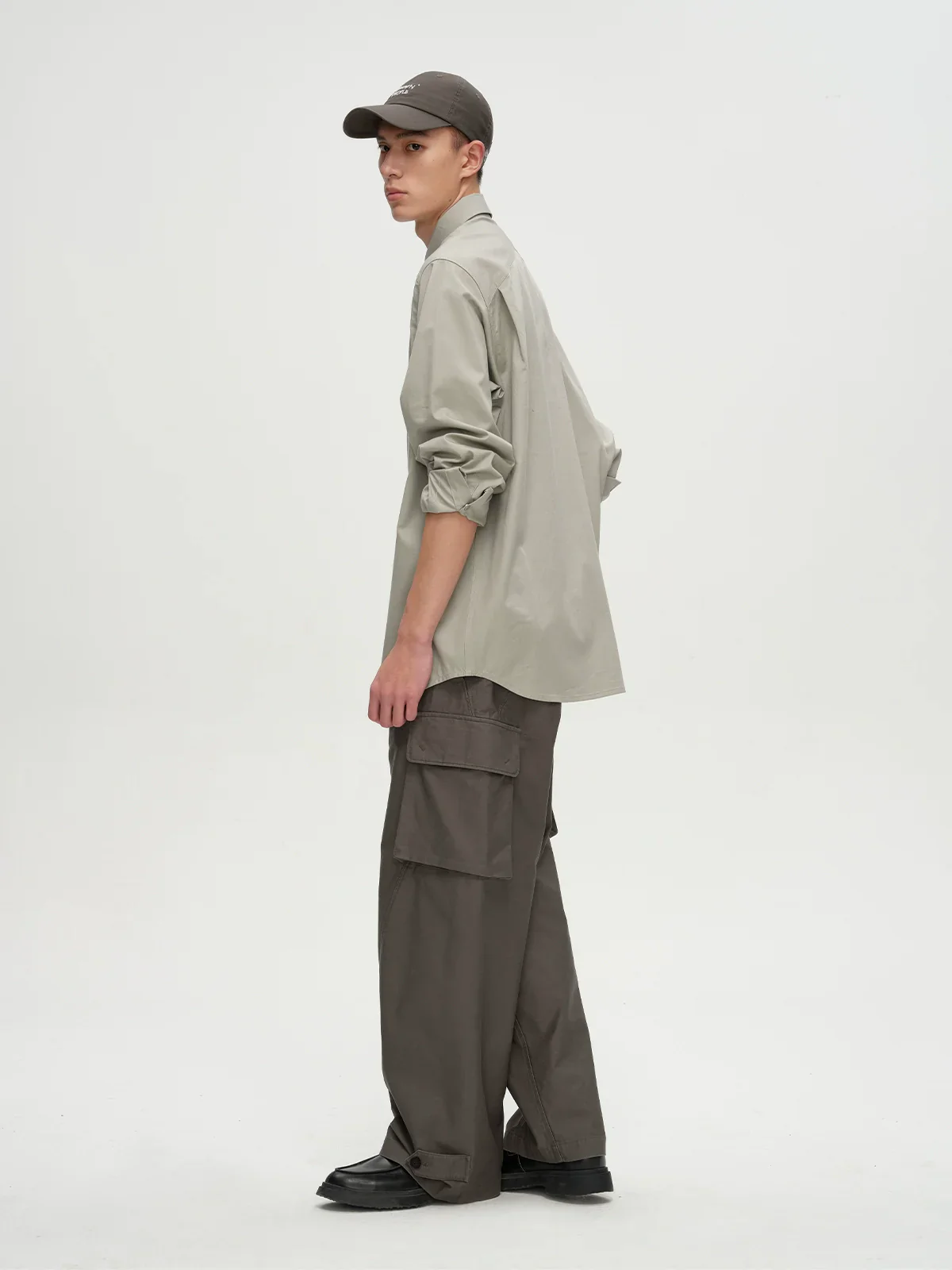 Combed Cotton Twill Work Shirt - Image 2