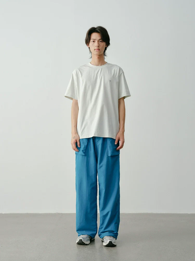 Contrast Drawstring Trousers - Image 2