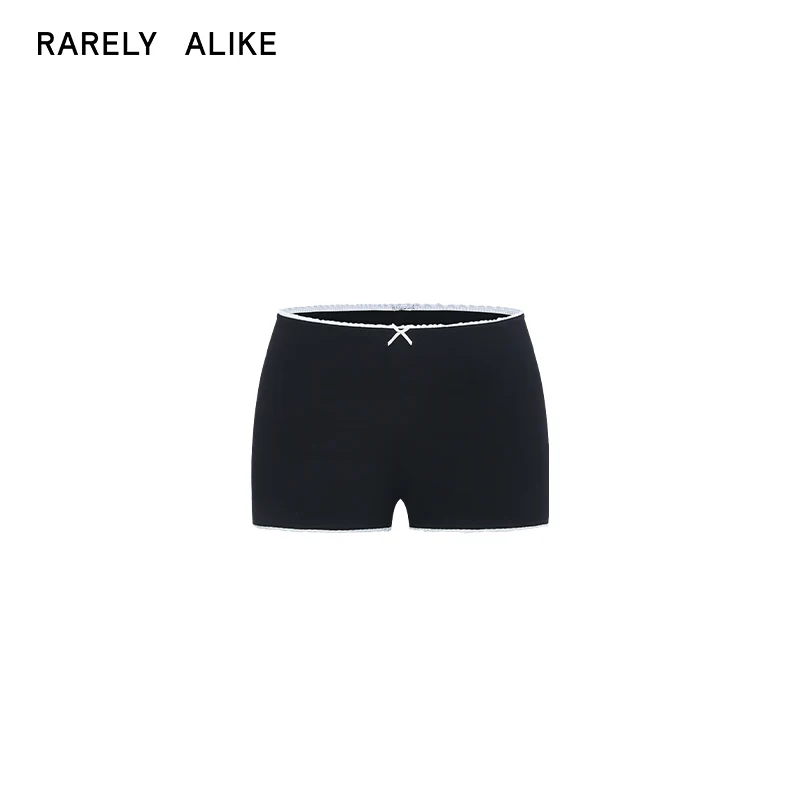 Contrast Lace Slim Fit Shorts - Image 8