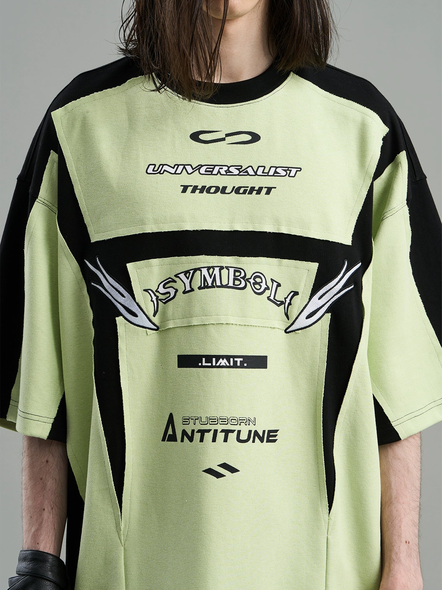 Contrast Panel Graphic Tee - Image 3