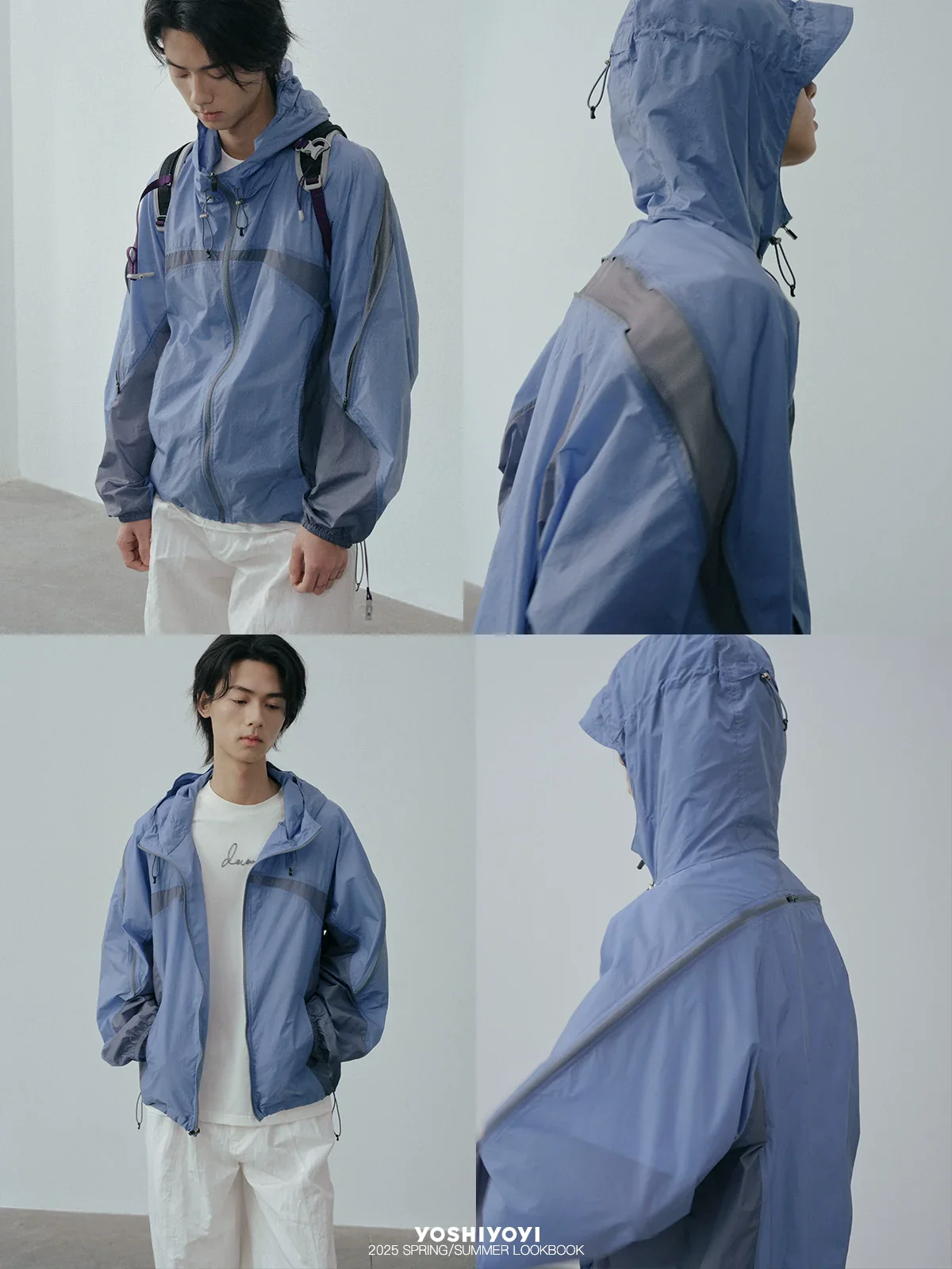 Contrast-Panel Soft Shell Jacket - Image 3