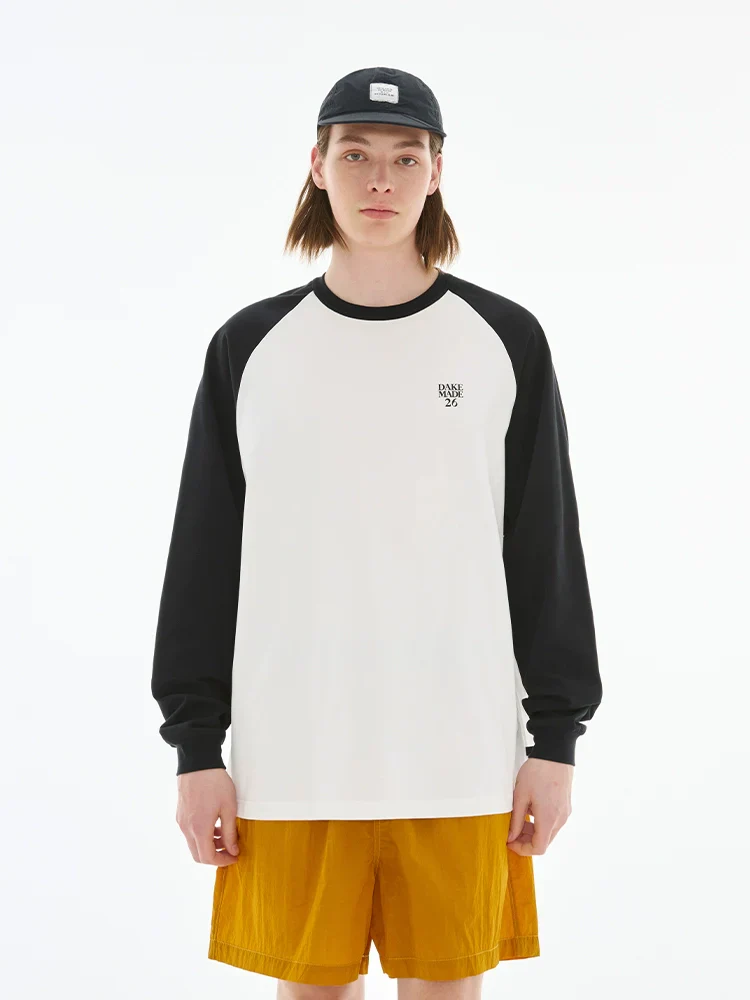 Contrast Raglan Long-Sleeve Tee - Image 3