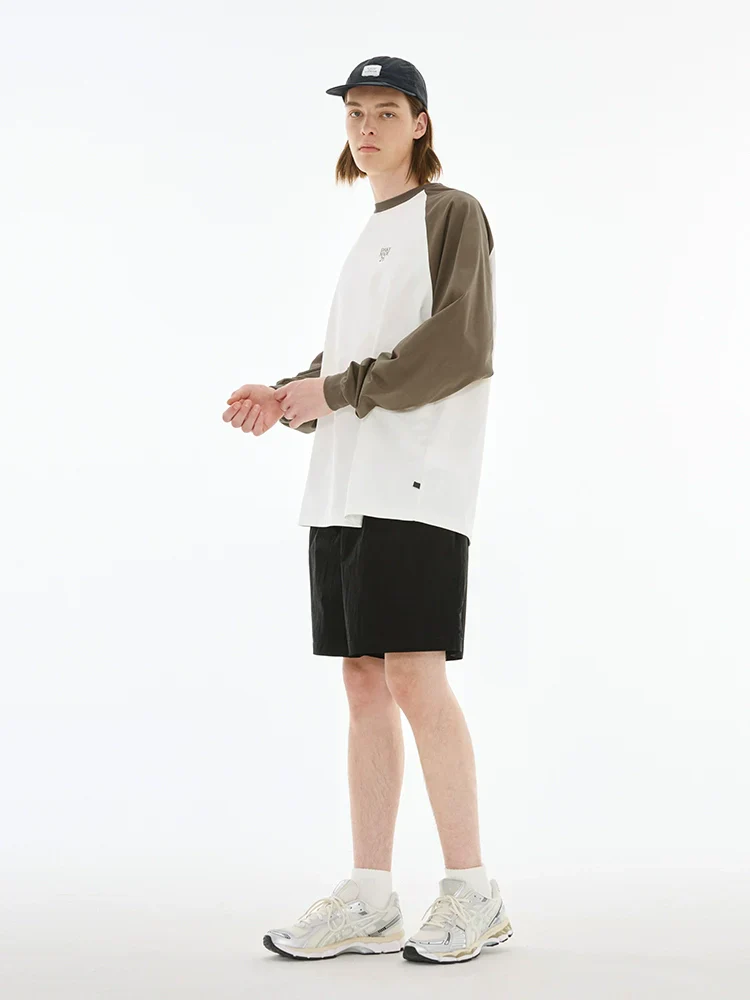 Contrast Raglan Long-Sleeve Tee - Image 5