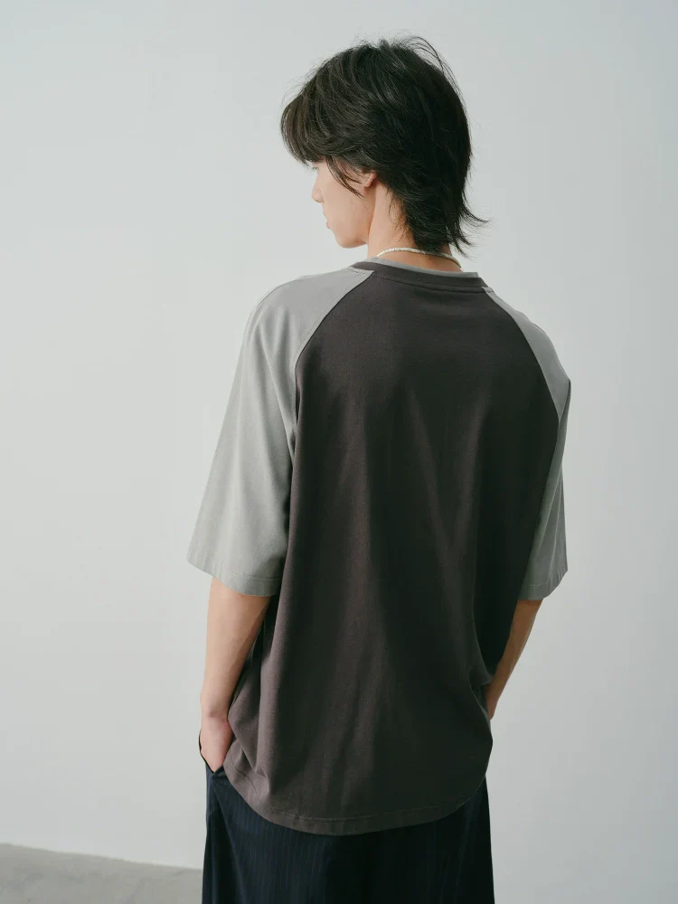 Contrast Raglan Tee - Image 4