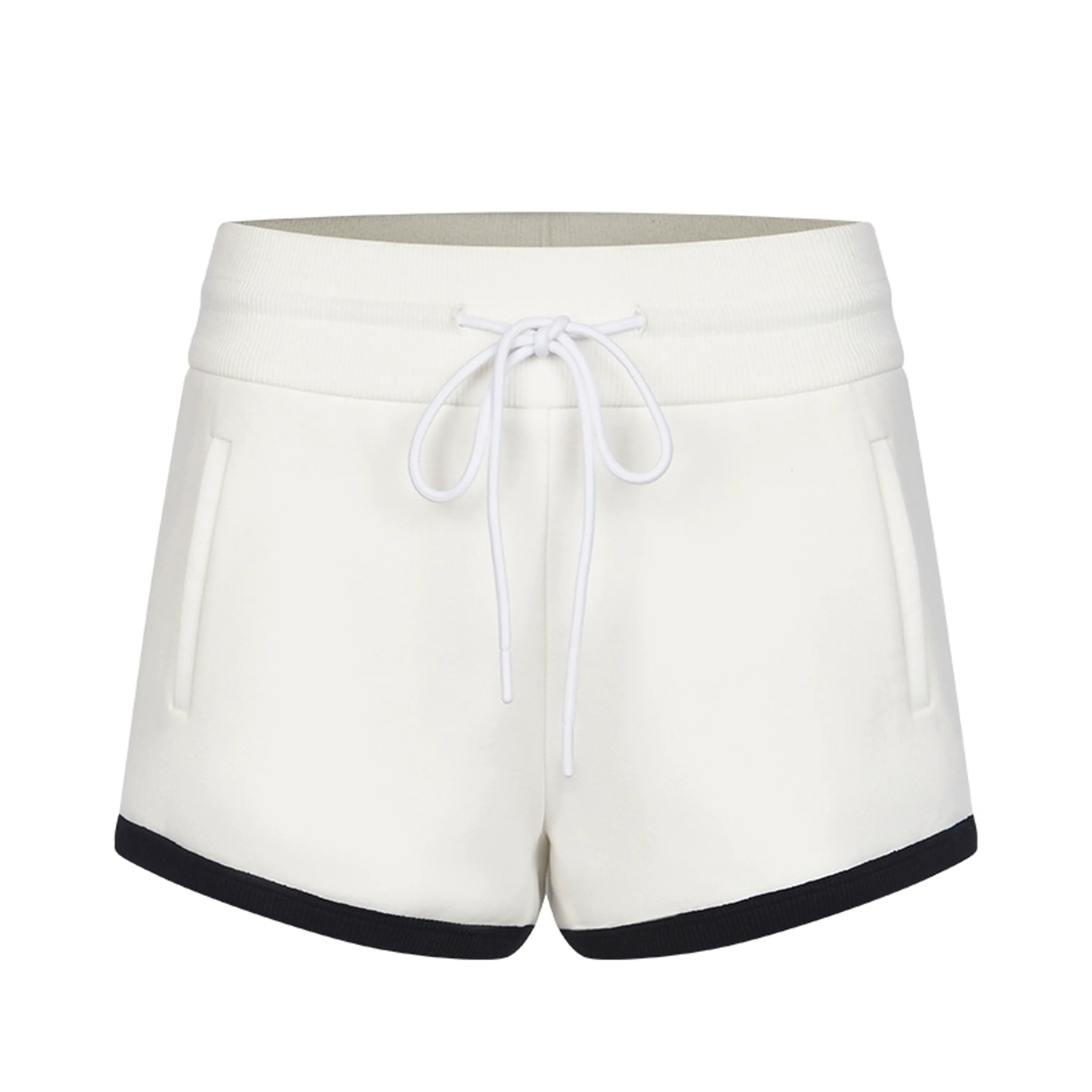 Contrast Retro Mini Shorts - Image 5