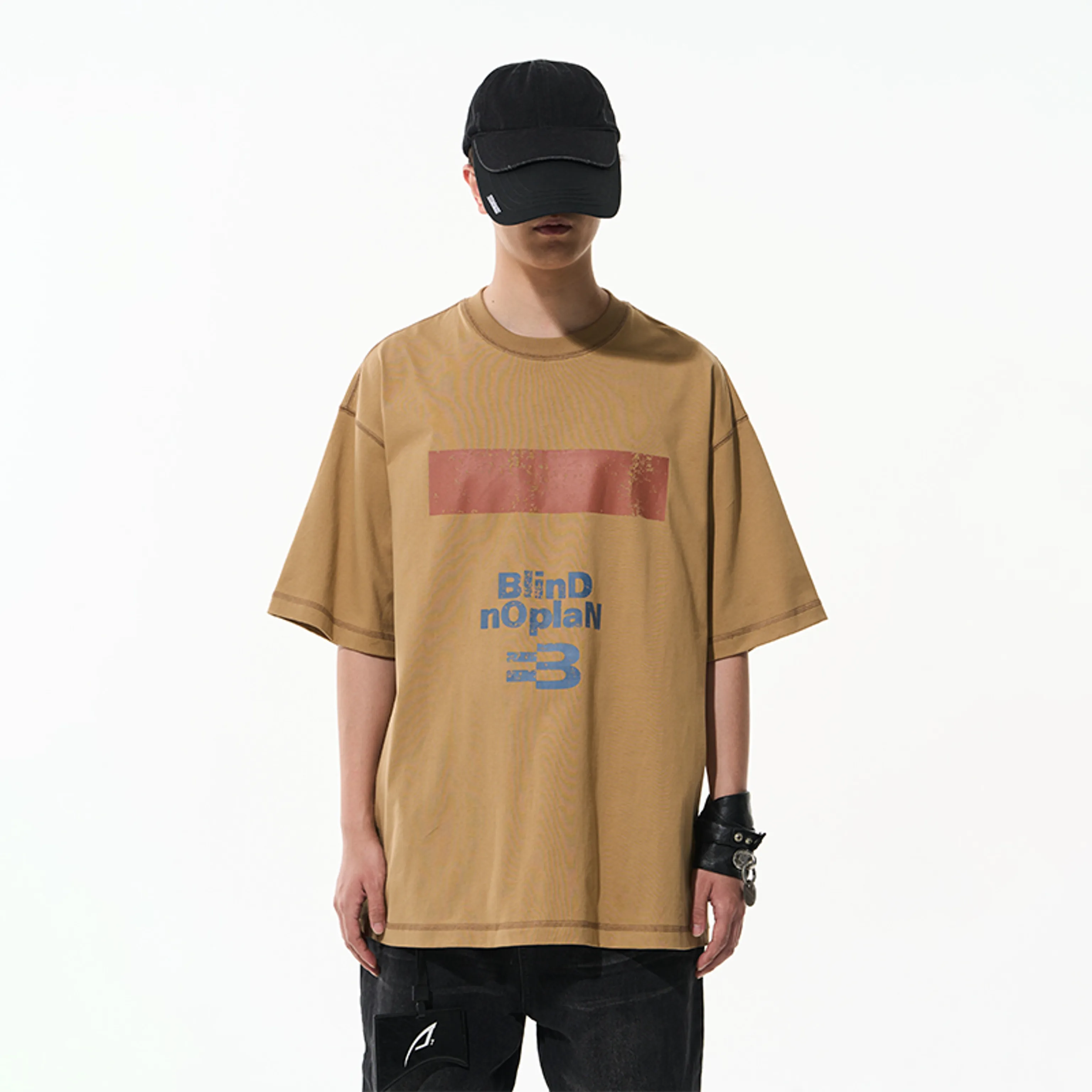 Contrast Stripe Tee - Image 7