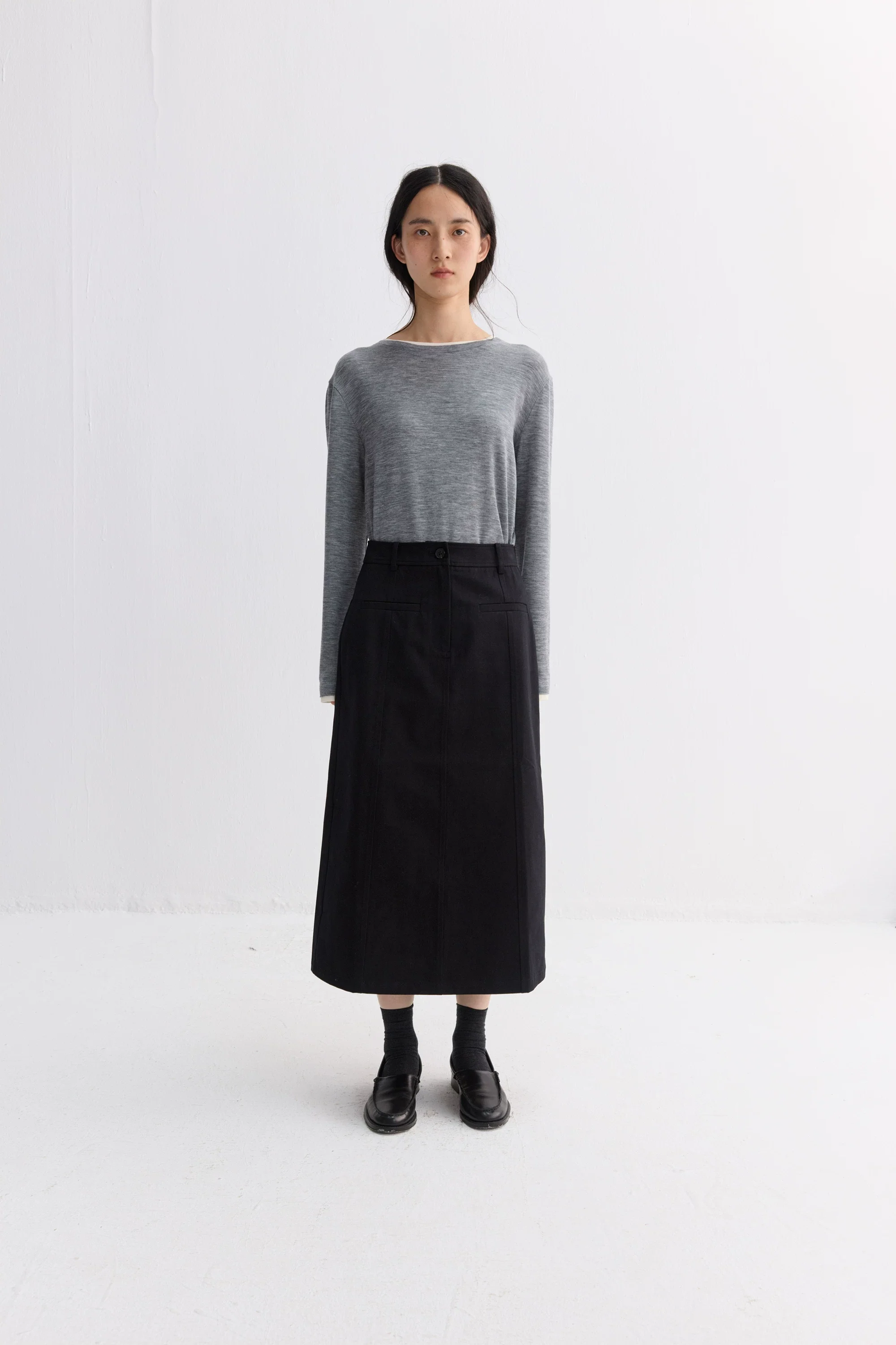 Contrast Trim Long Sleeve - Image 2