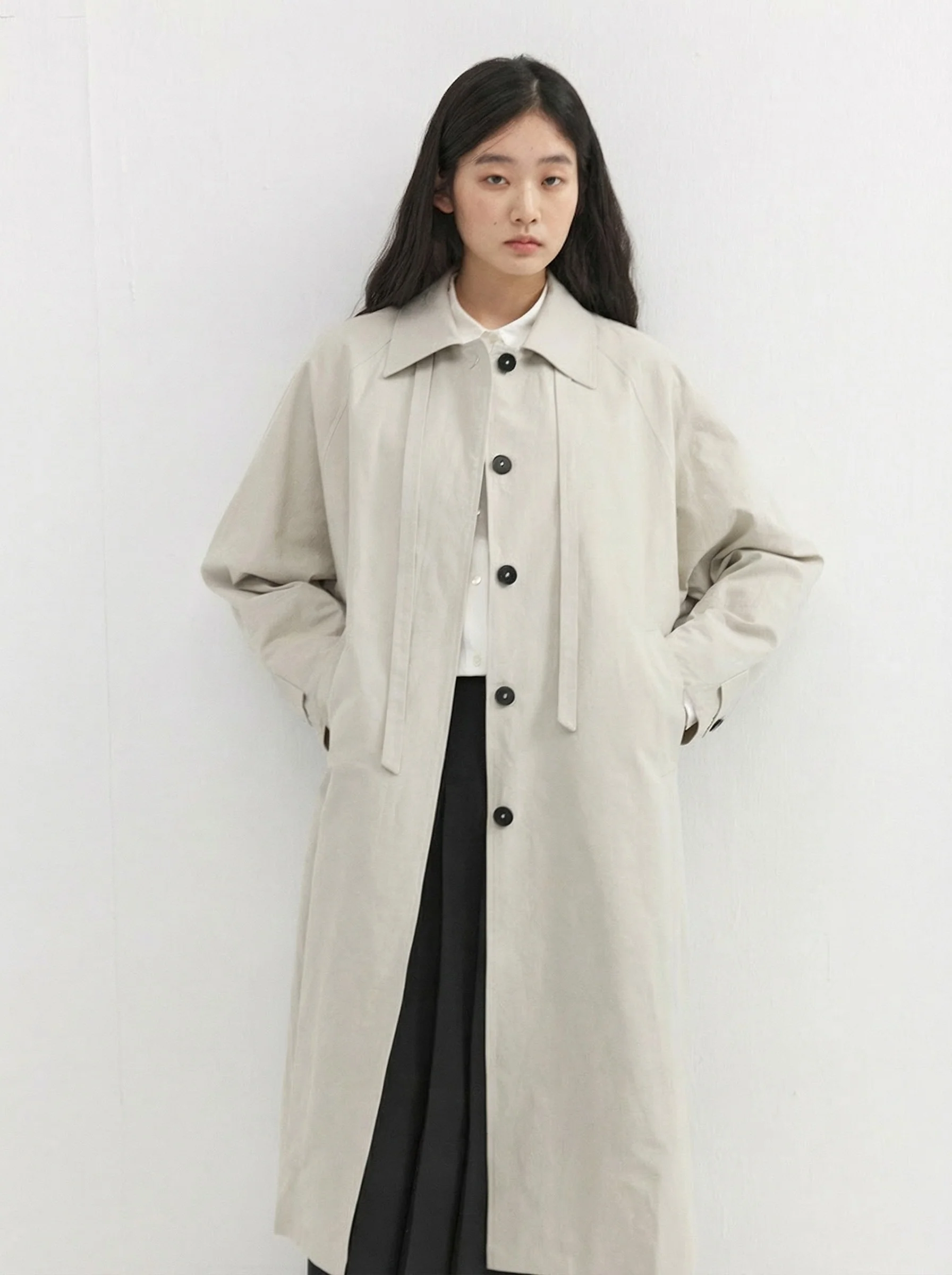 Convertible Collar Coat
