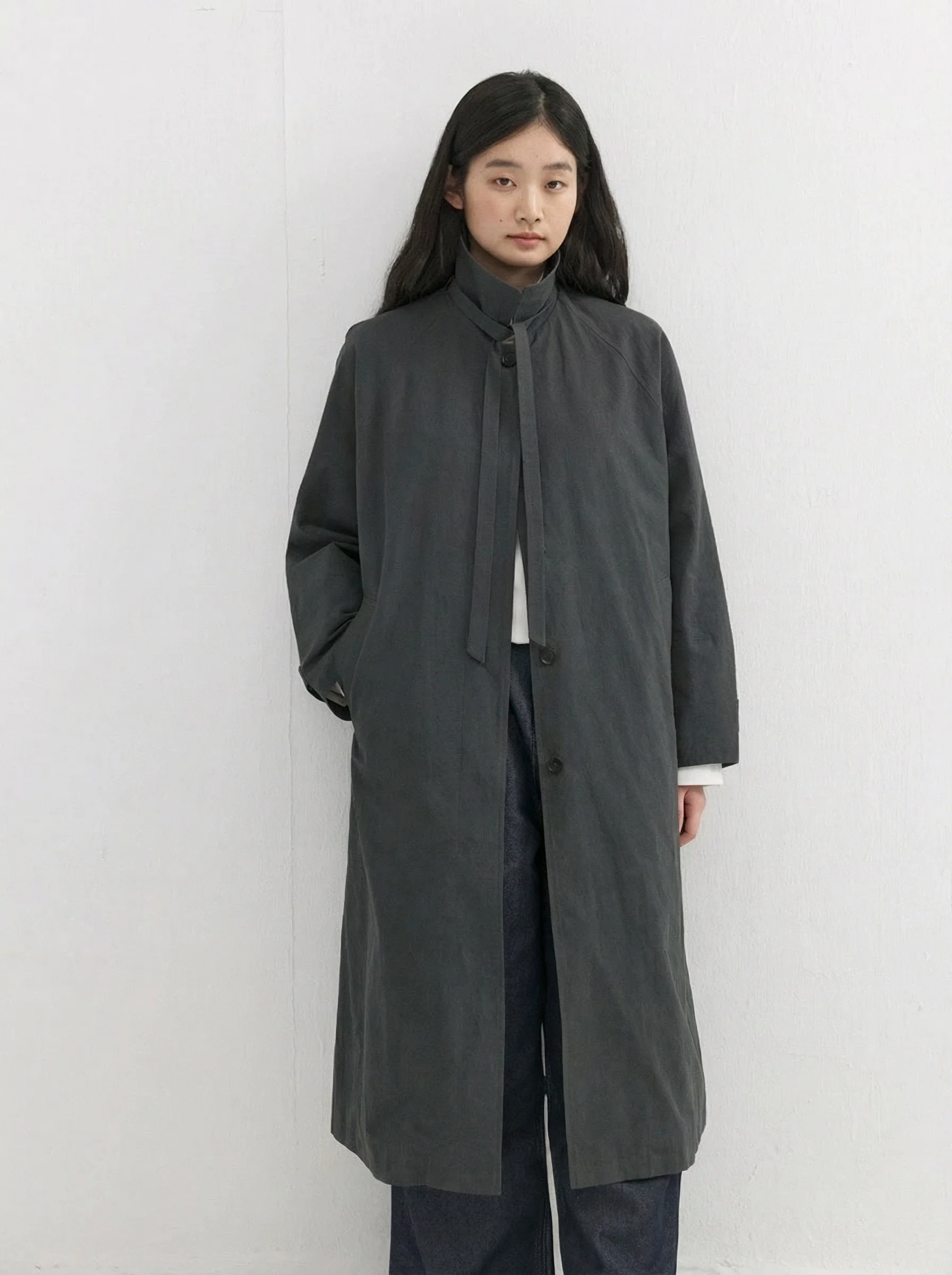 Convertible Collar Coat - Image 7
