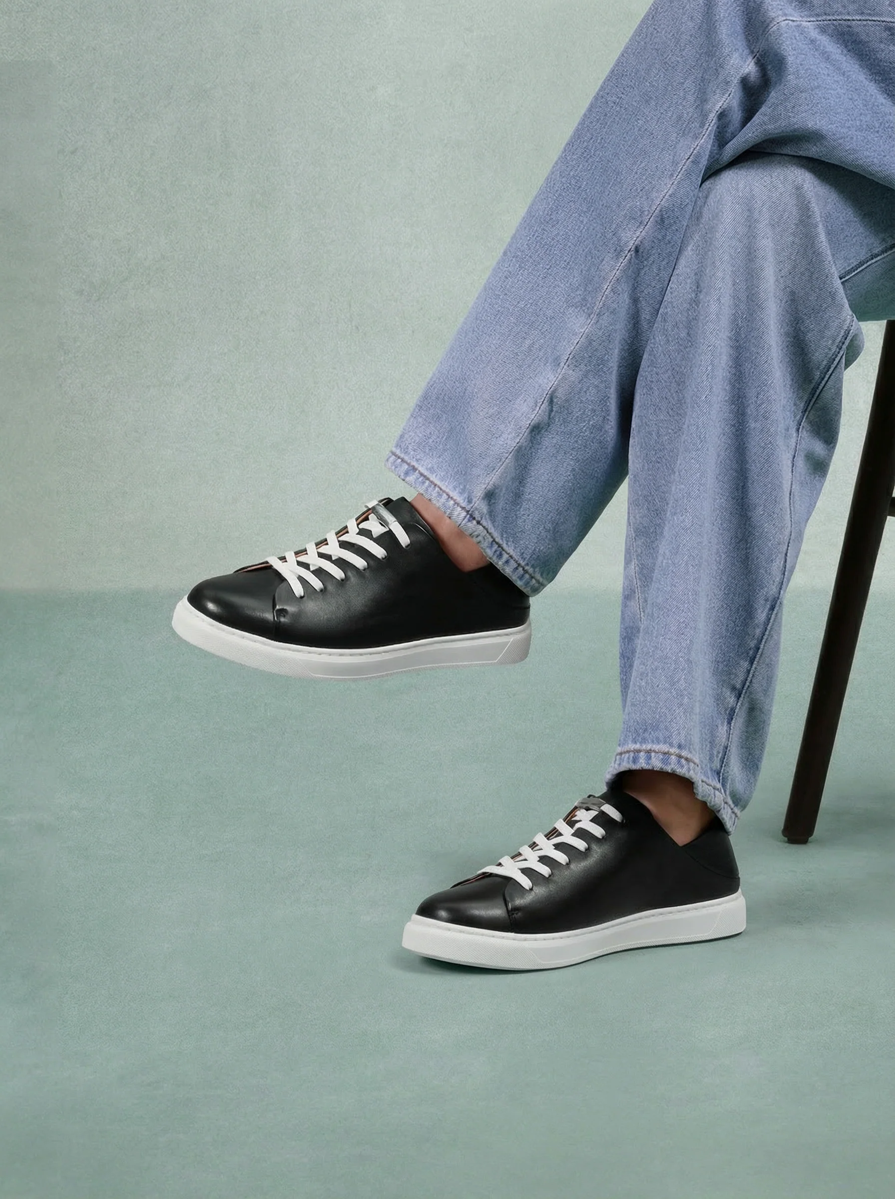Convertible Heel Leather Sneaker - Image 6