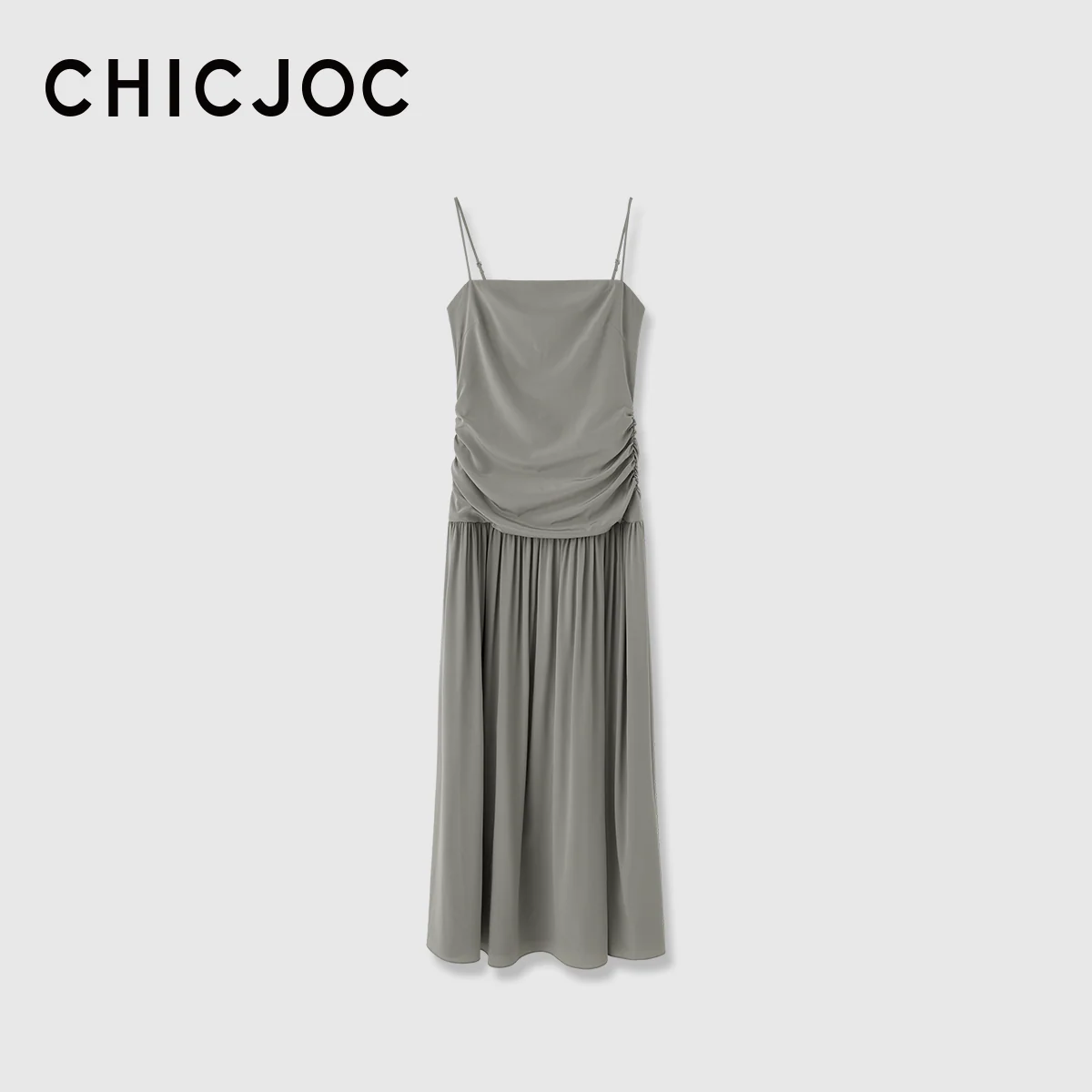 Convertible Stretch Mulberry Silk Double Georgette Dress - Image 8