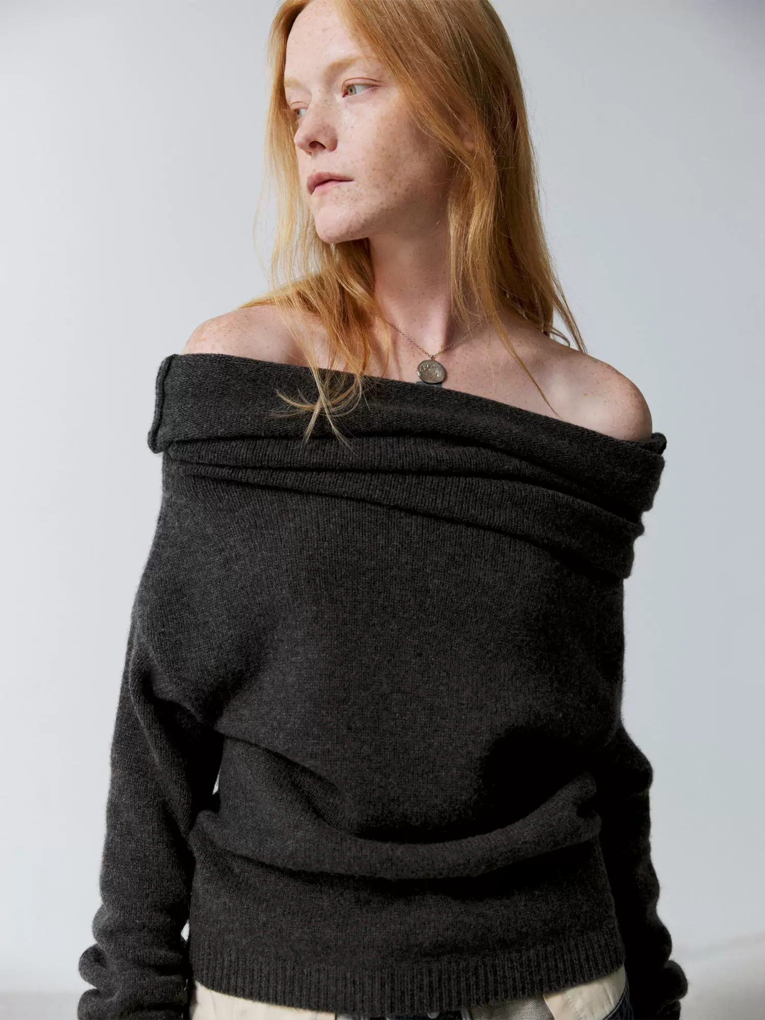 Convertible Yak Wool Cowl Sweater - Image 4