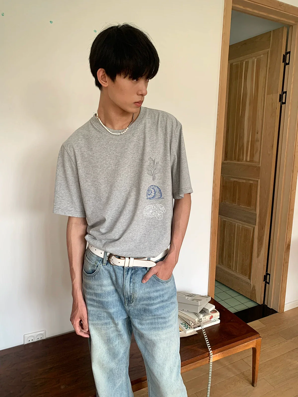 Coral Shell Tee - Image 4