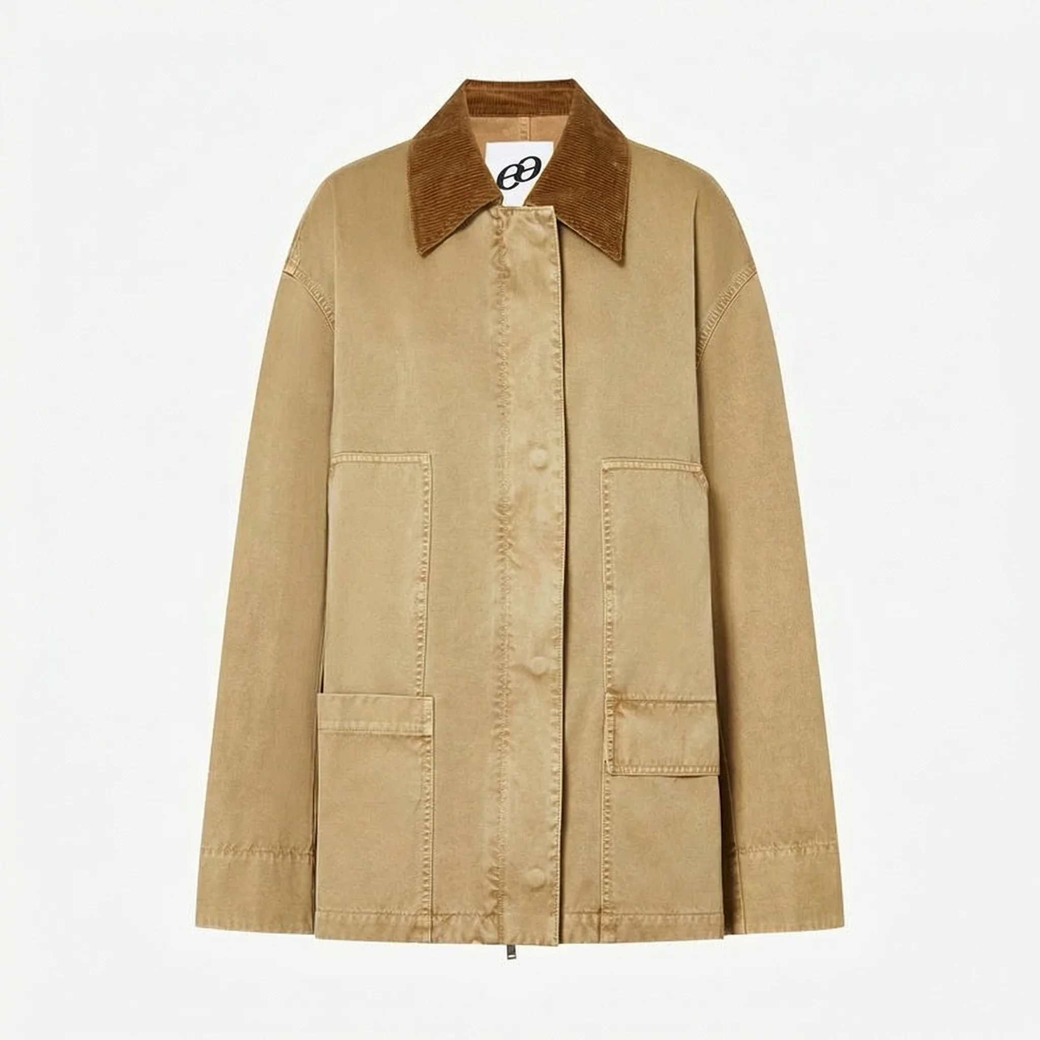 Corduroy Collar Jacket - Image 6