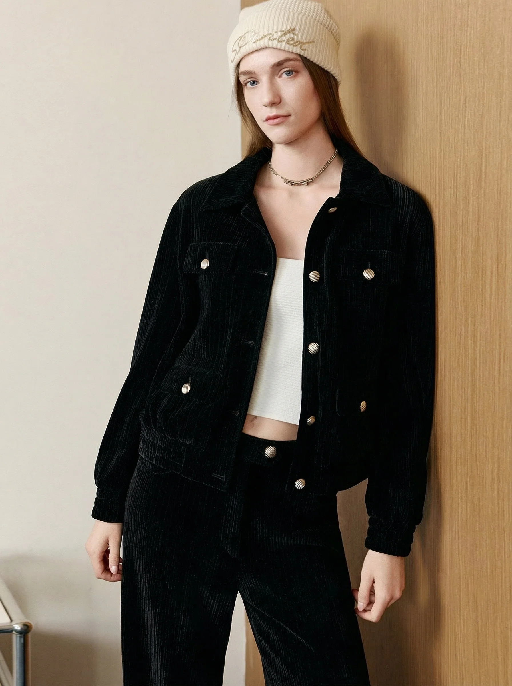 Corduroy Jacket Set - Image 4