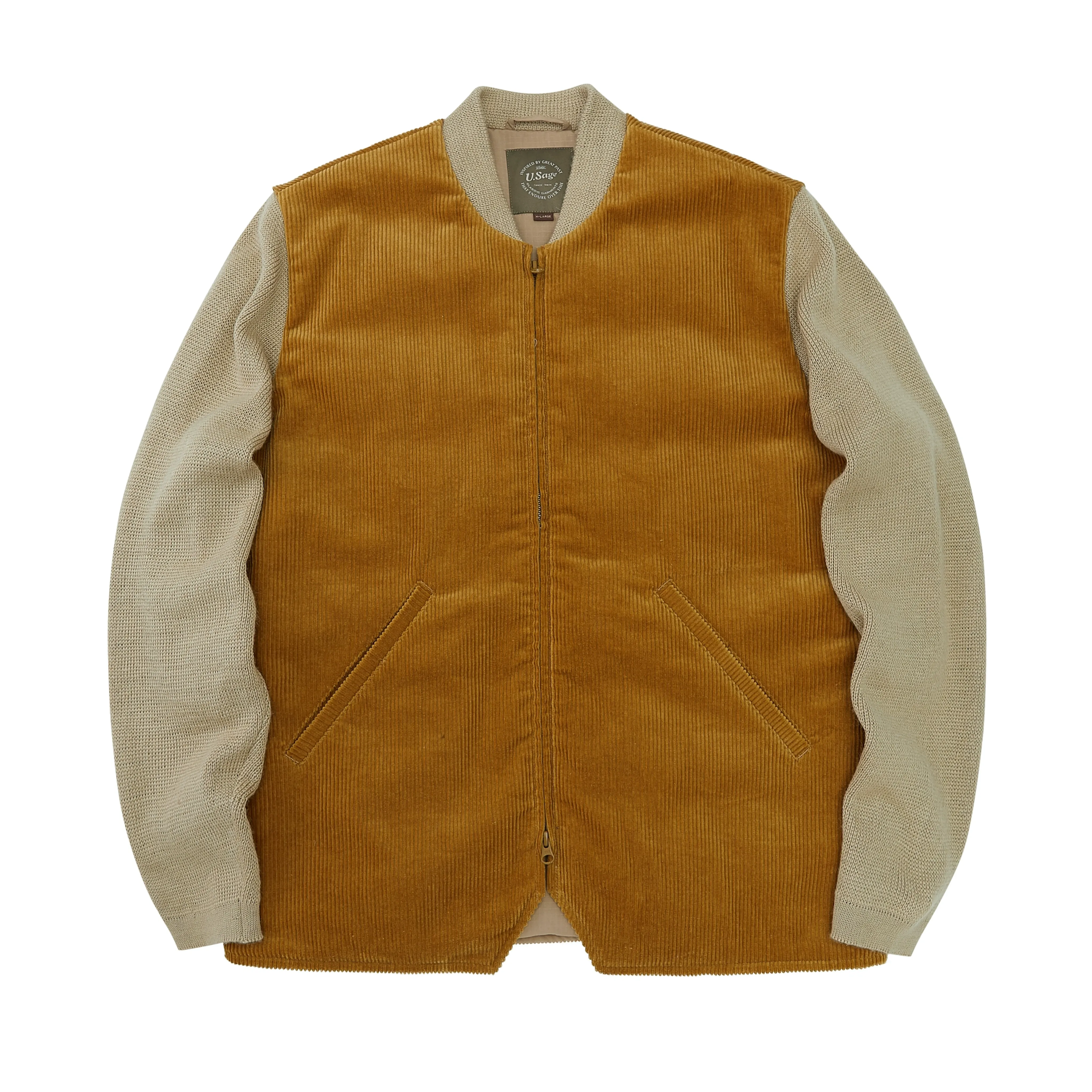 Corduroy Knit Jacket - Image 4