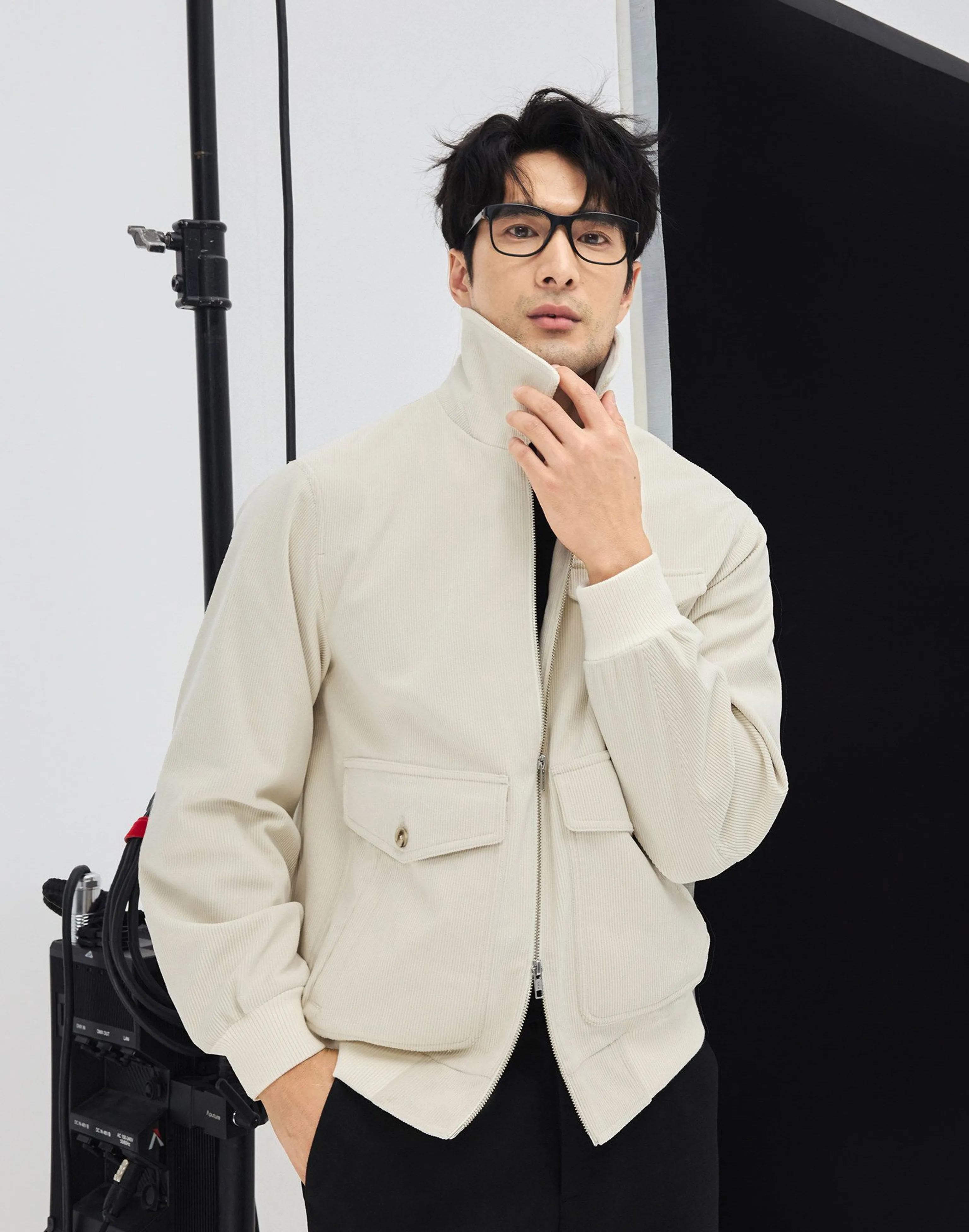 Corduroy Utility Zip Jacket - Image 8