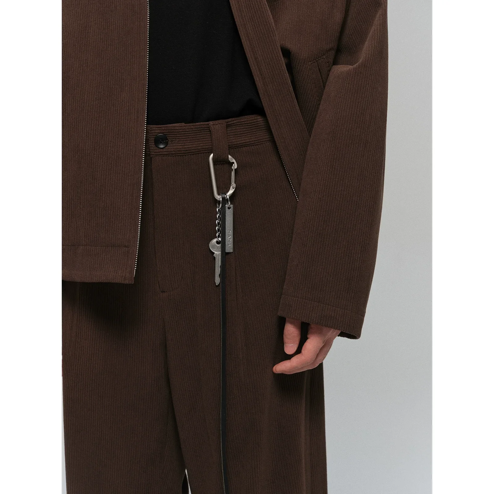 Corduroy Wide-Leg Trousers - Image 2