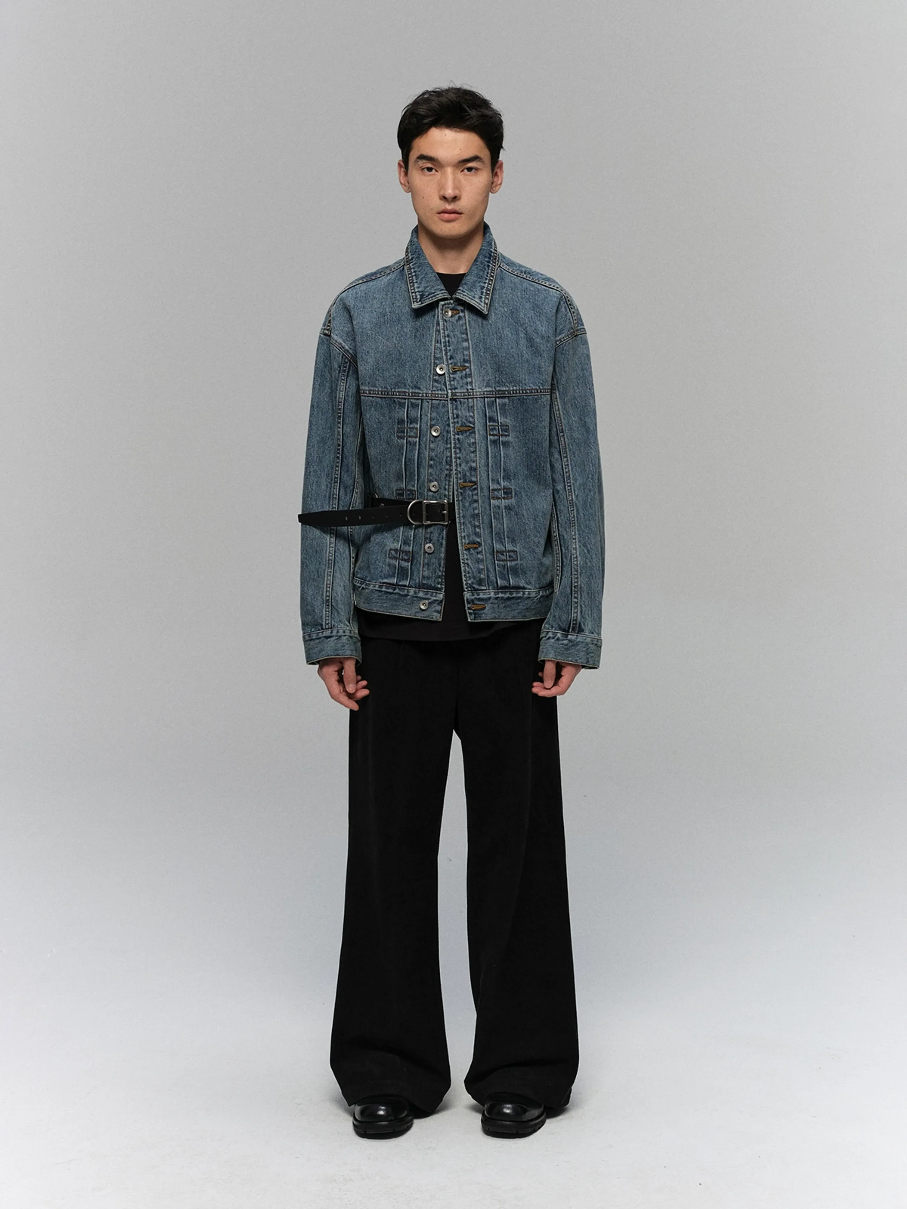 Corduroy Wide-Leg Trousers - Image 5