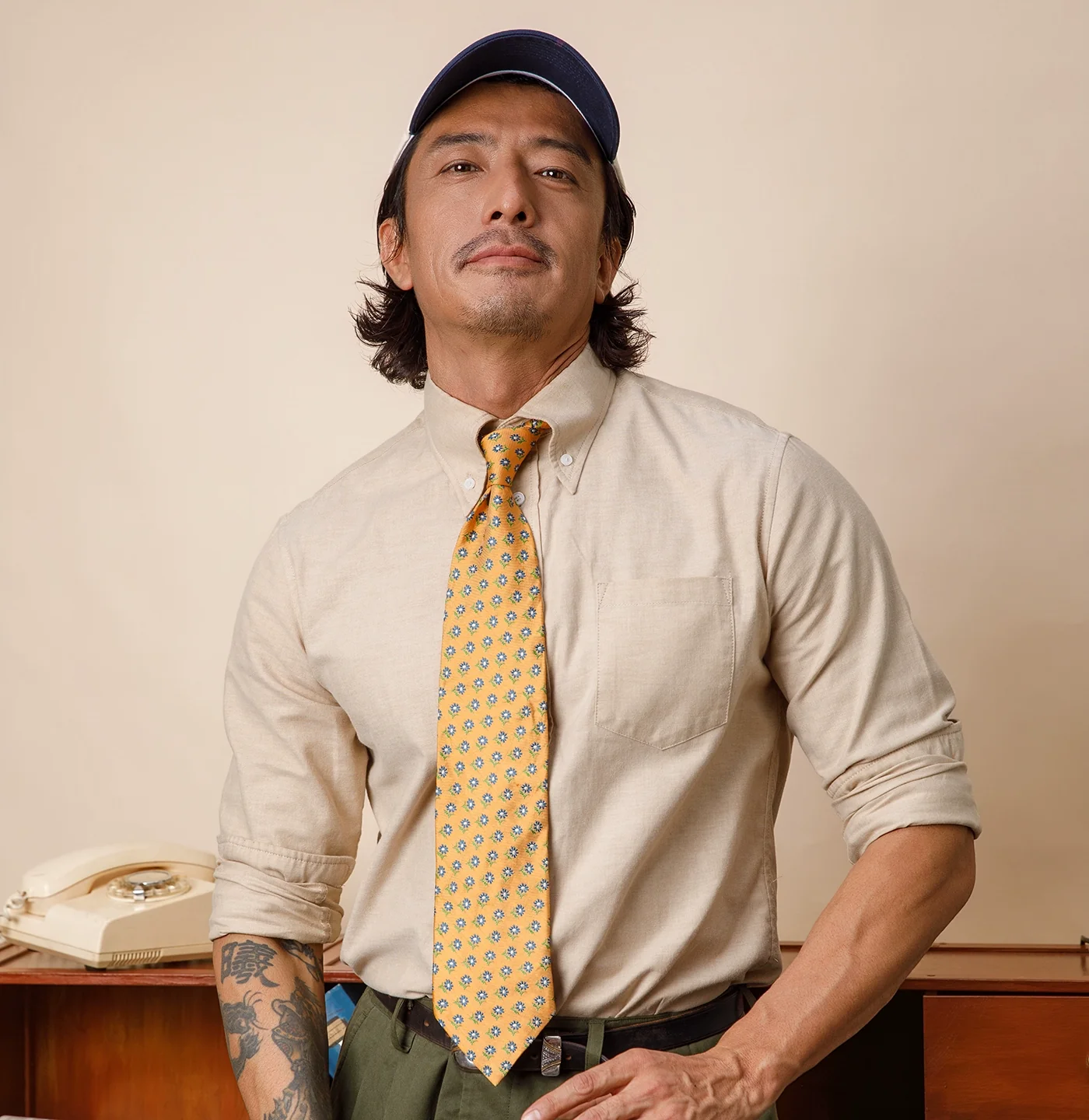 Cotton-Blend Button-Down Shirt - Image 8