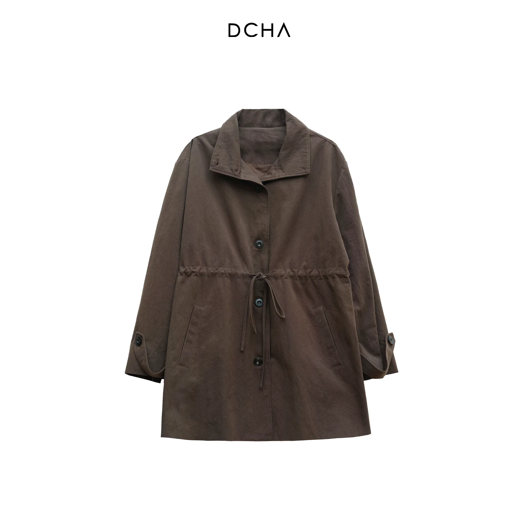 Cotton-Blend Drawstring Utility Jacket - Image 6