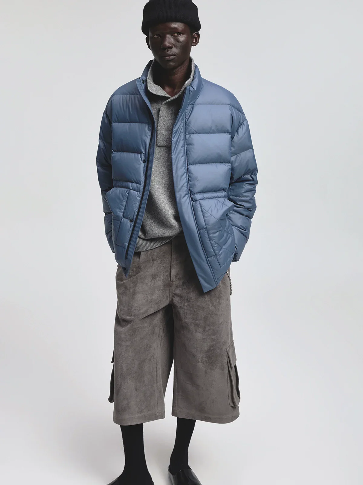 Cotton-Feel Waterproof Down Jacket - Image 3