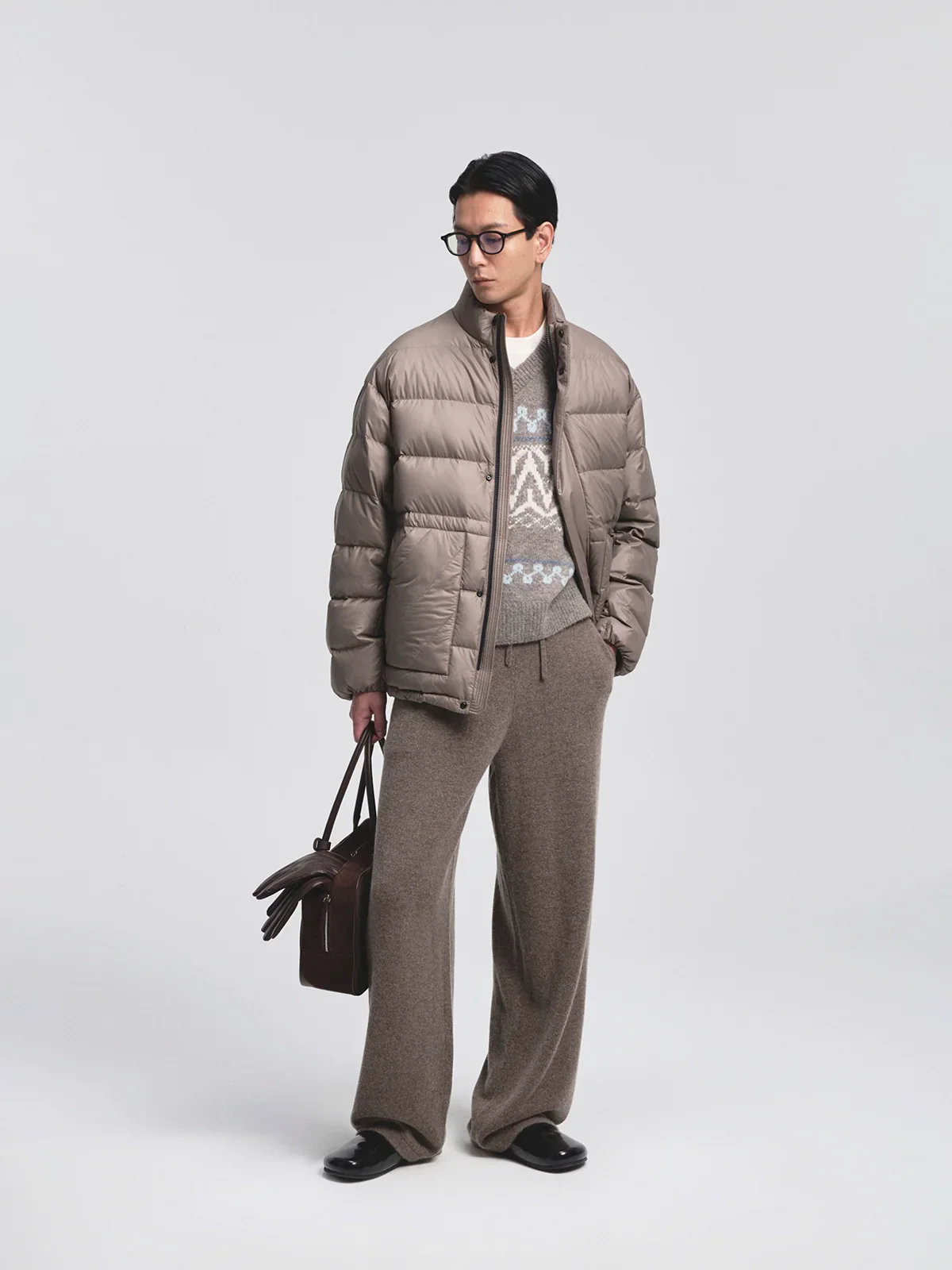 Cotton-Feel Waterproof Down Jacket - Image 4