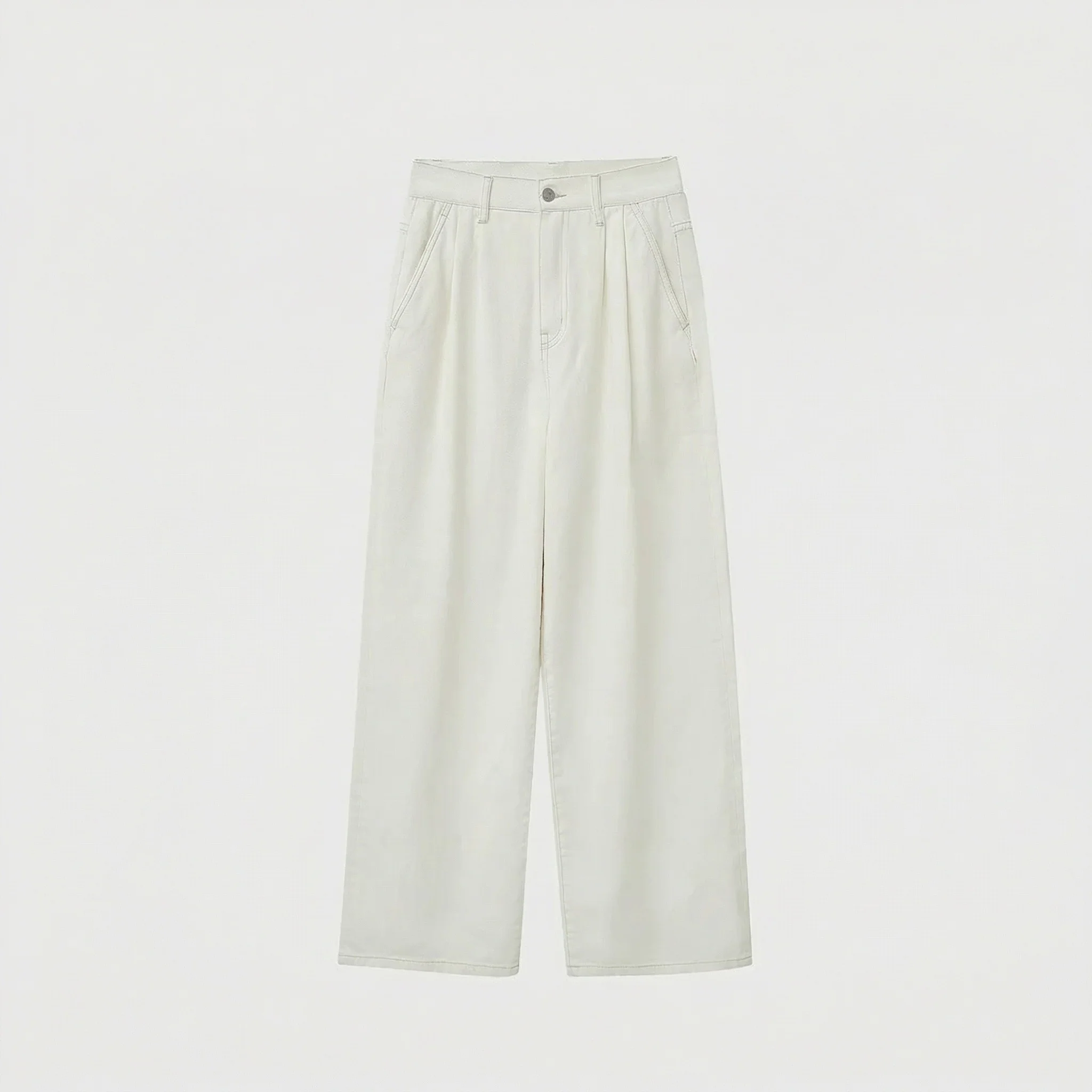 Cotton-feeling Twill Denim Jacket and Pants - Image 8