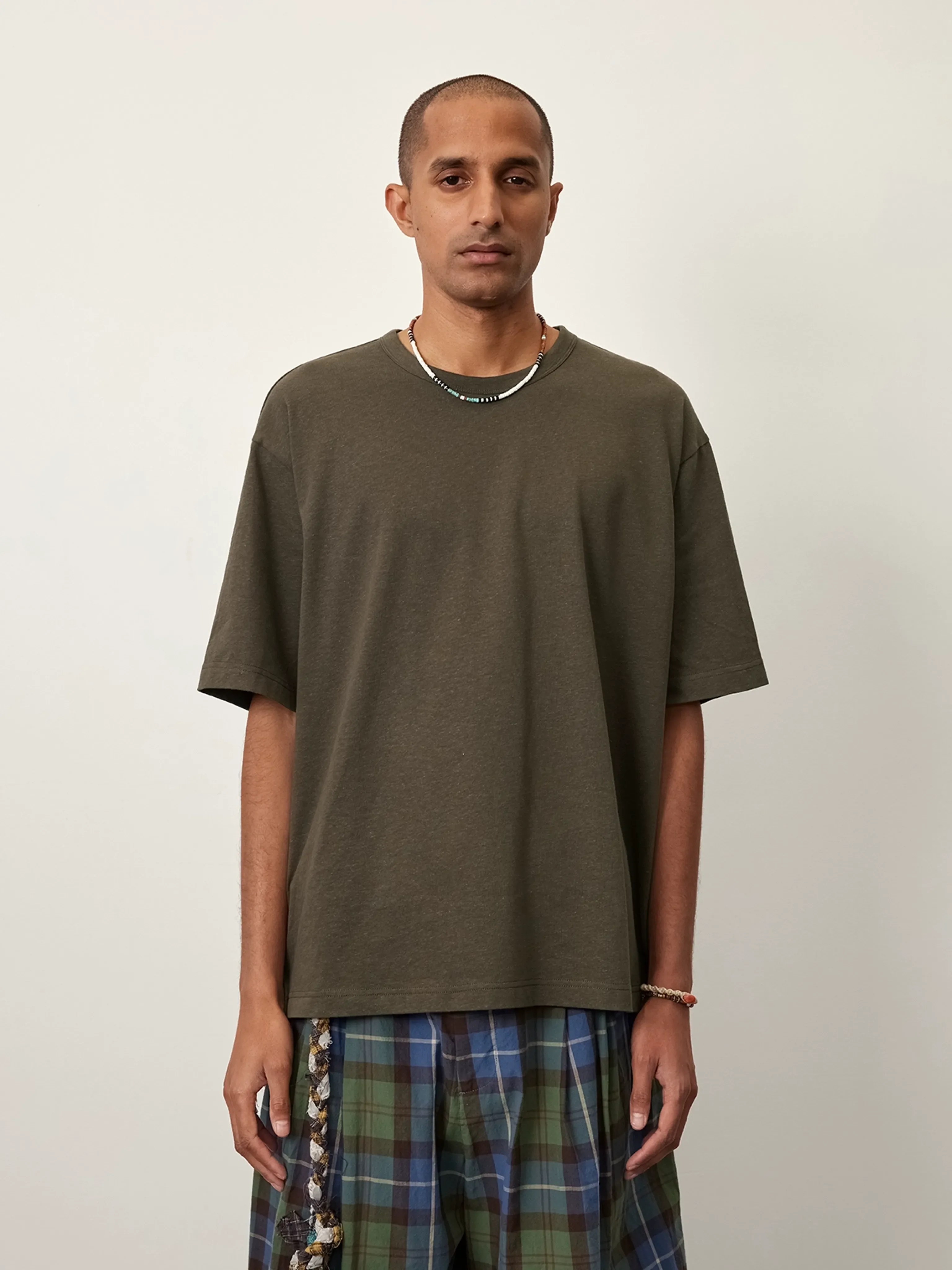 Cotton-Linen Oversized T-Shirt - Image 5