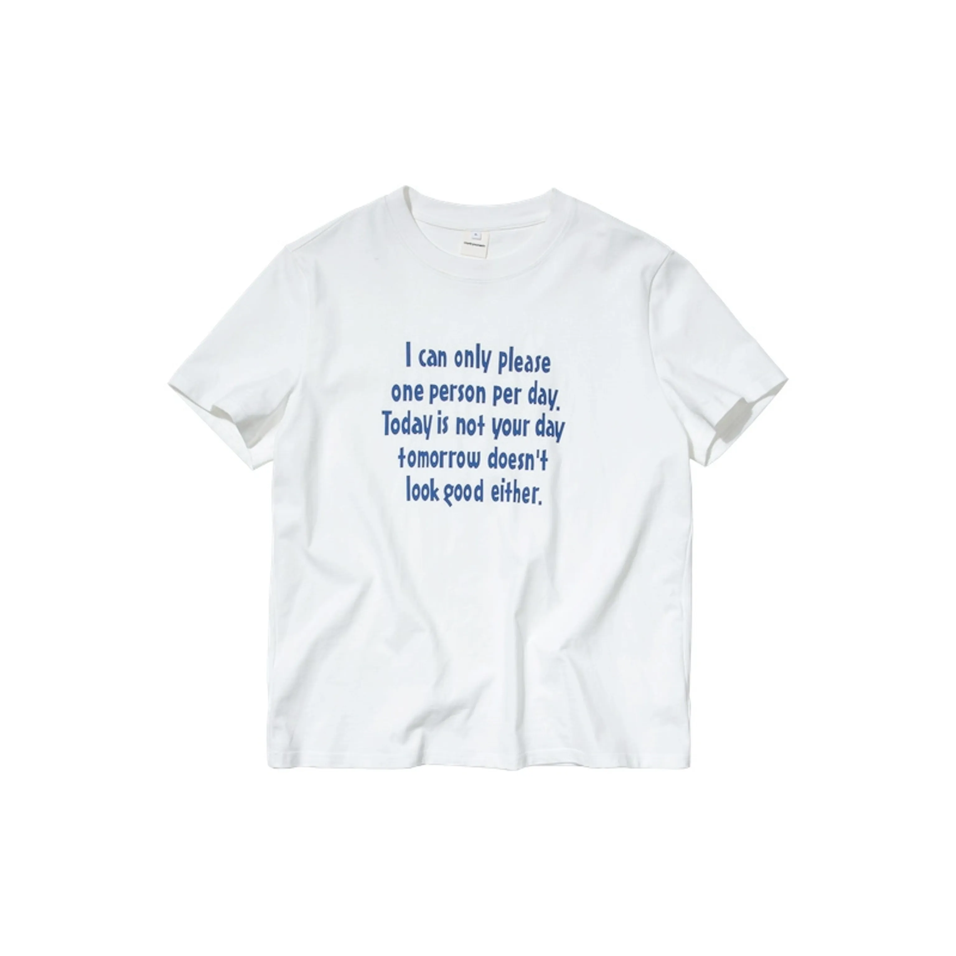 Cotton Slogan Tee - Image 5