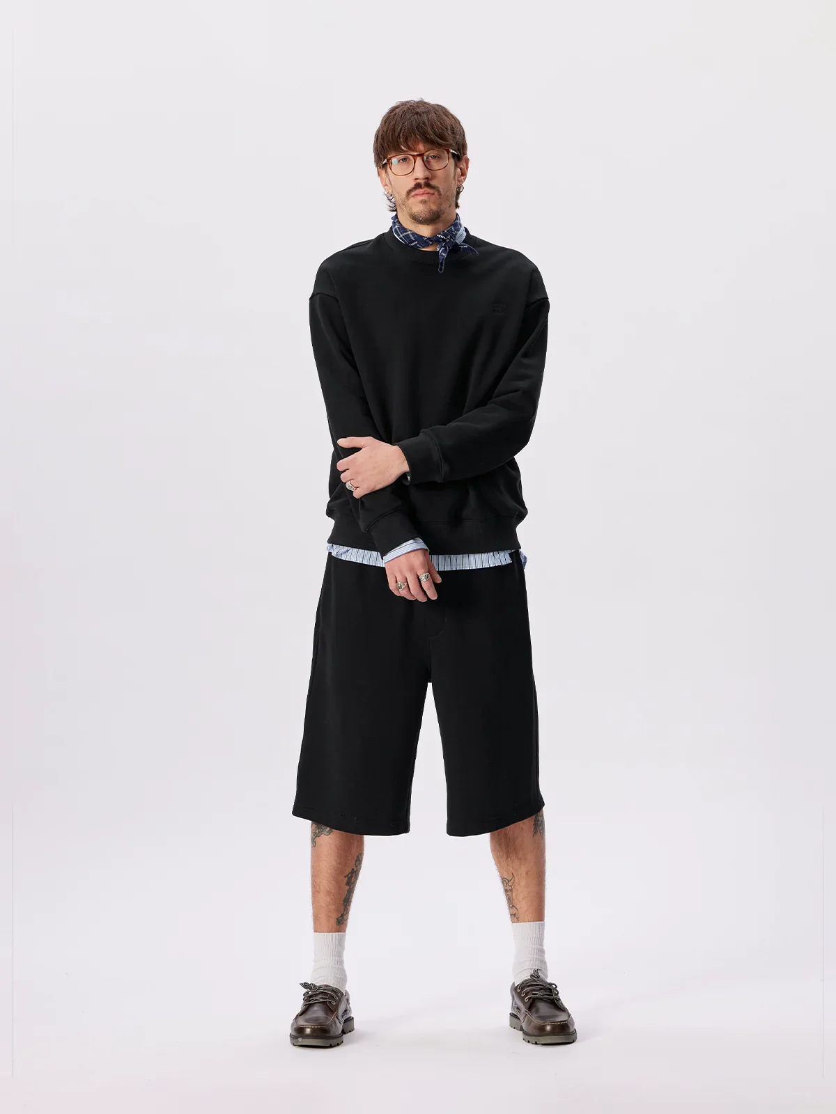 Cotton Tencel Drawstring Shorts - Image 5
