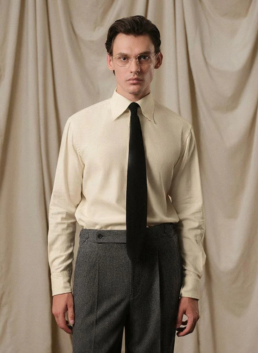Cotton & Yak Wool Shirt - Image 3