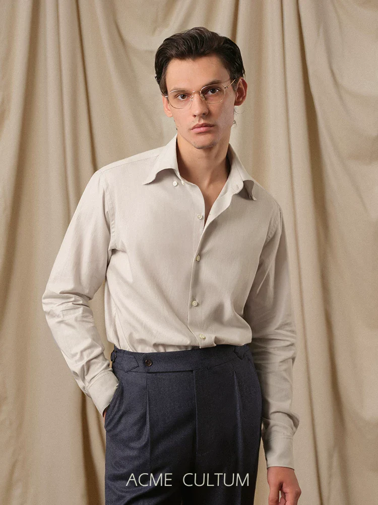 Cotton & Yak Wool Shirt - Image 4