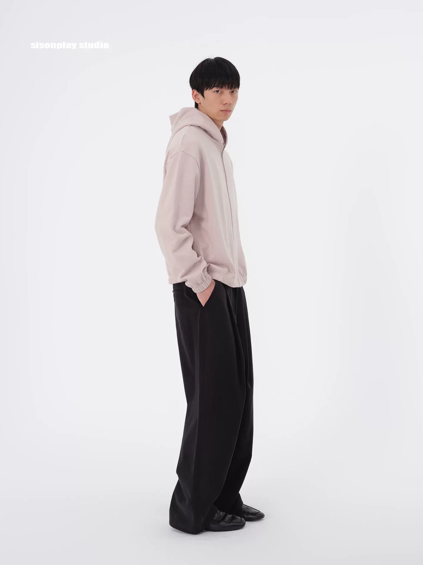 Cotton Zip Hoodie - Image 3