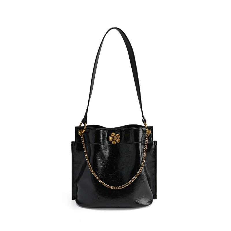 Cowhide Bucket Bag