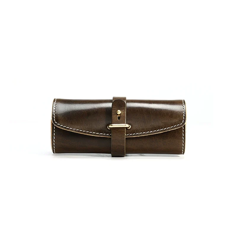 Cowhide Leather Roll-Up Case - Image 3