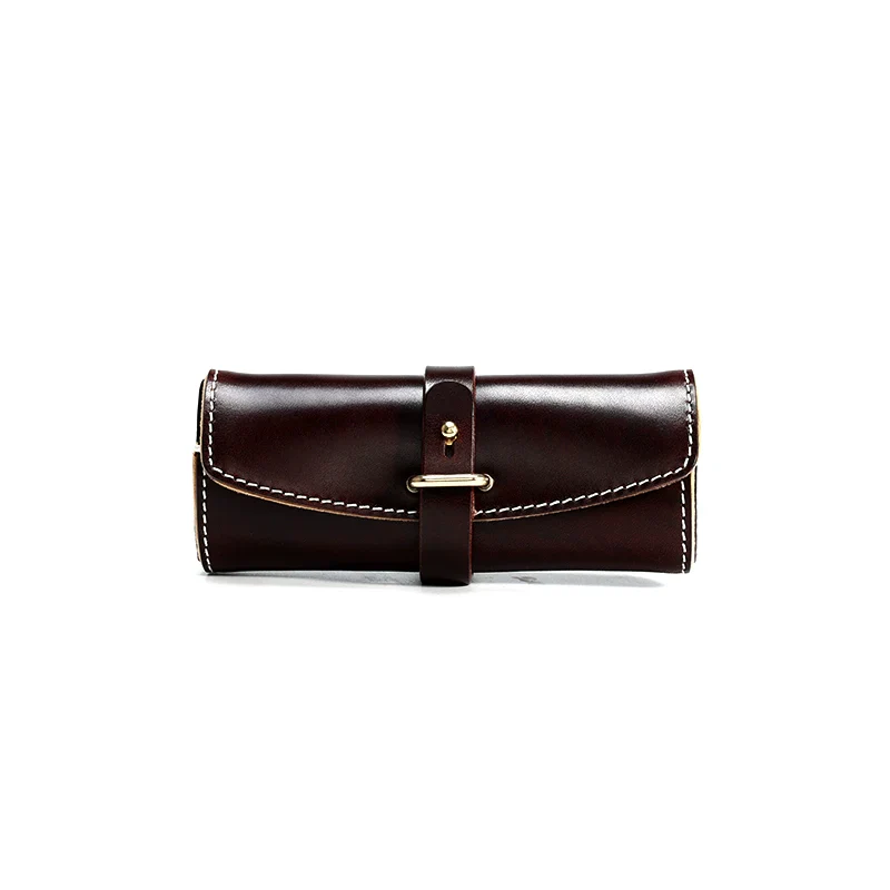 Cowhide Leather Roll-Up Case - Image 4
